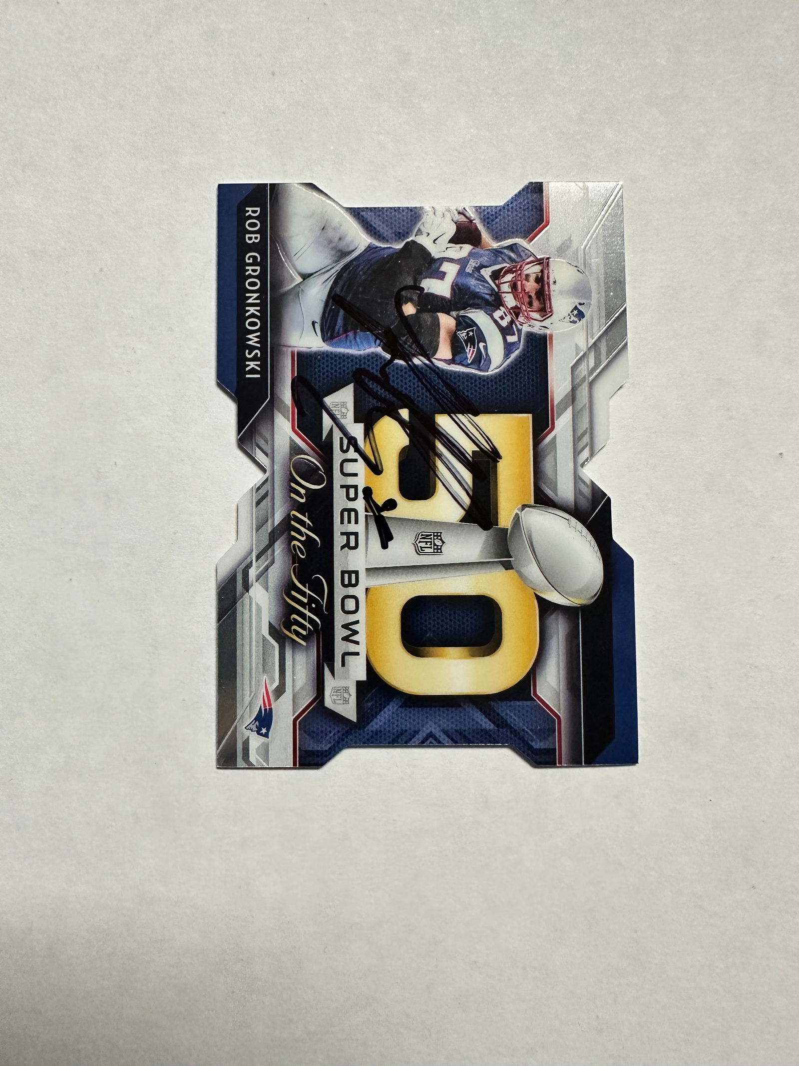 Rob Gronkowski Autographed CARD (1 of 1)