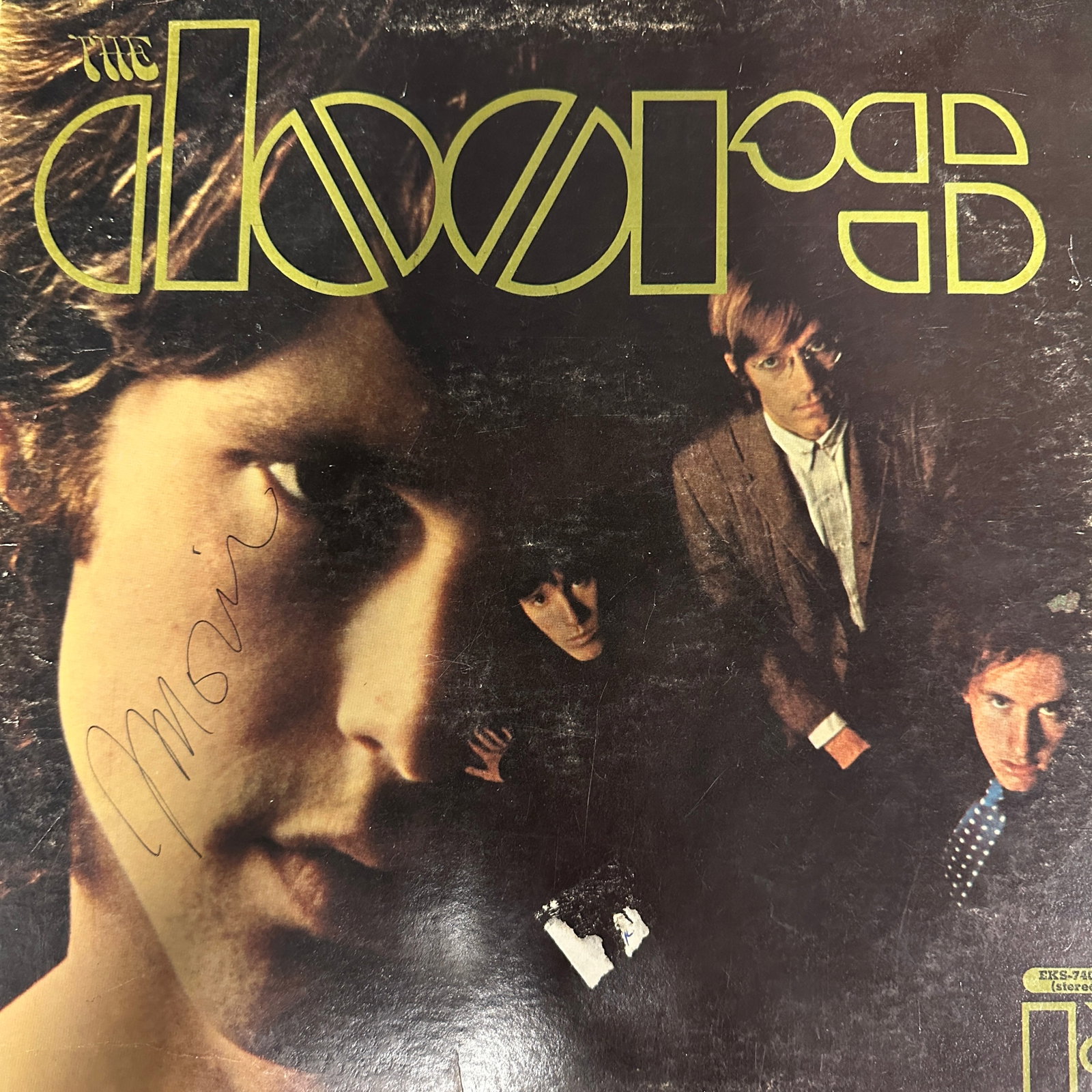 Jim Morrison Autographed Album (1 of 1)