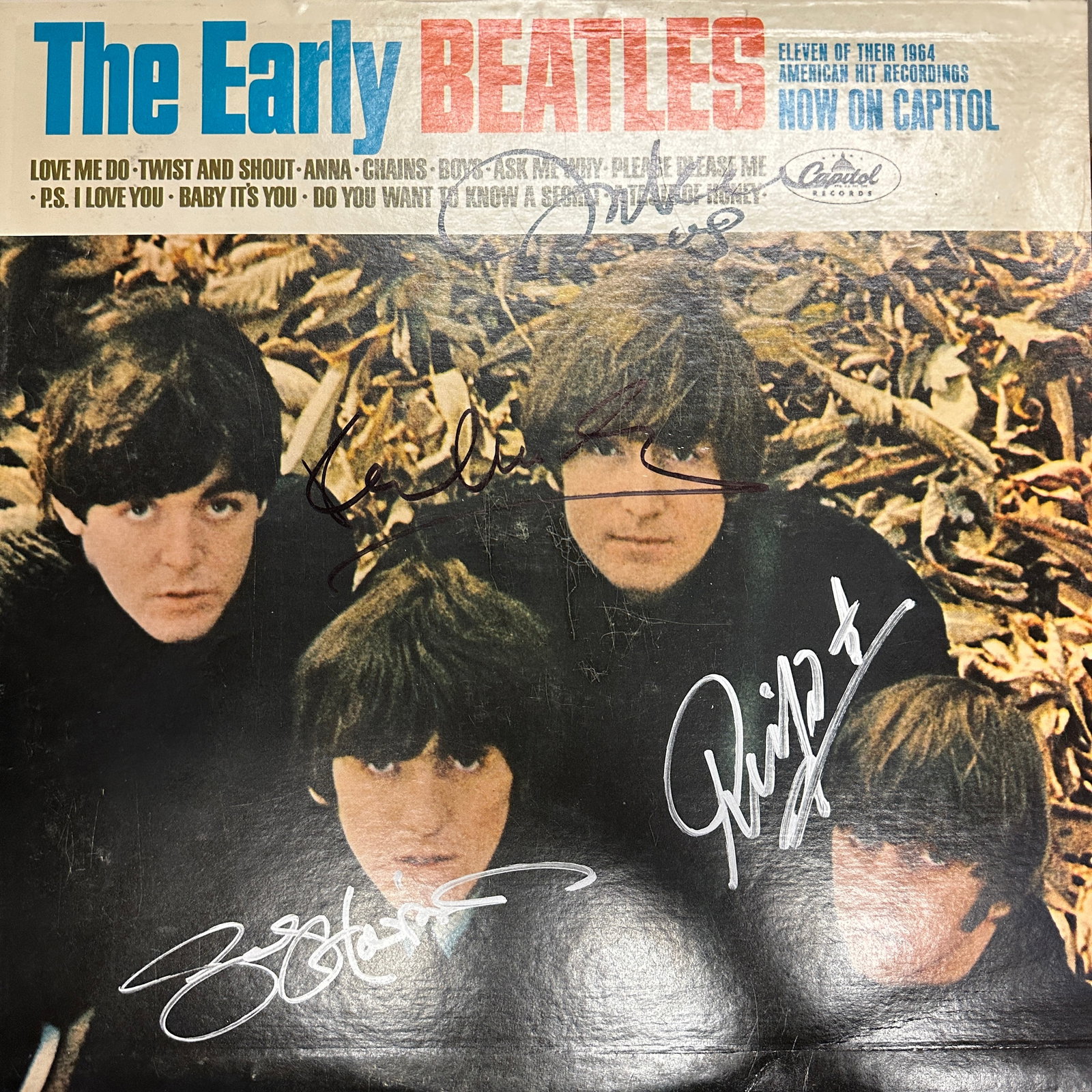 Beatles Autographed Album Signed By All 4 (1 of 1)