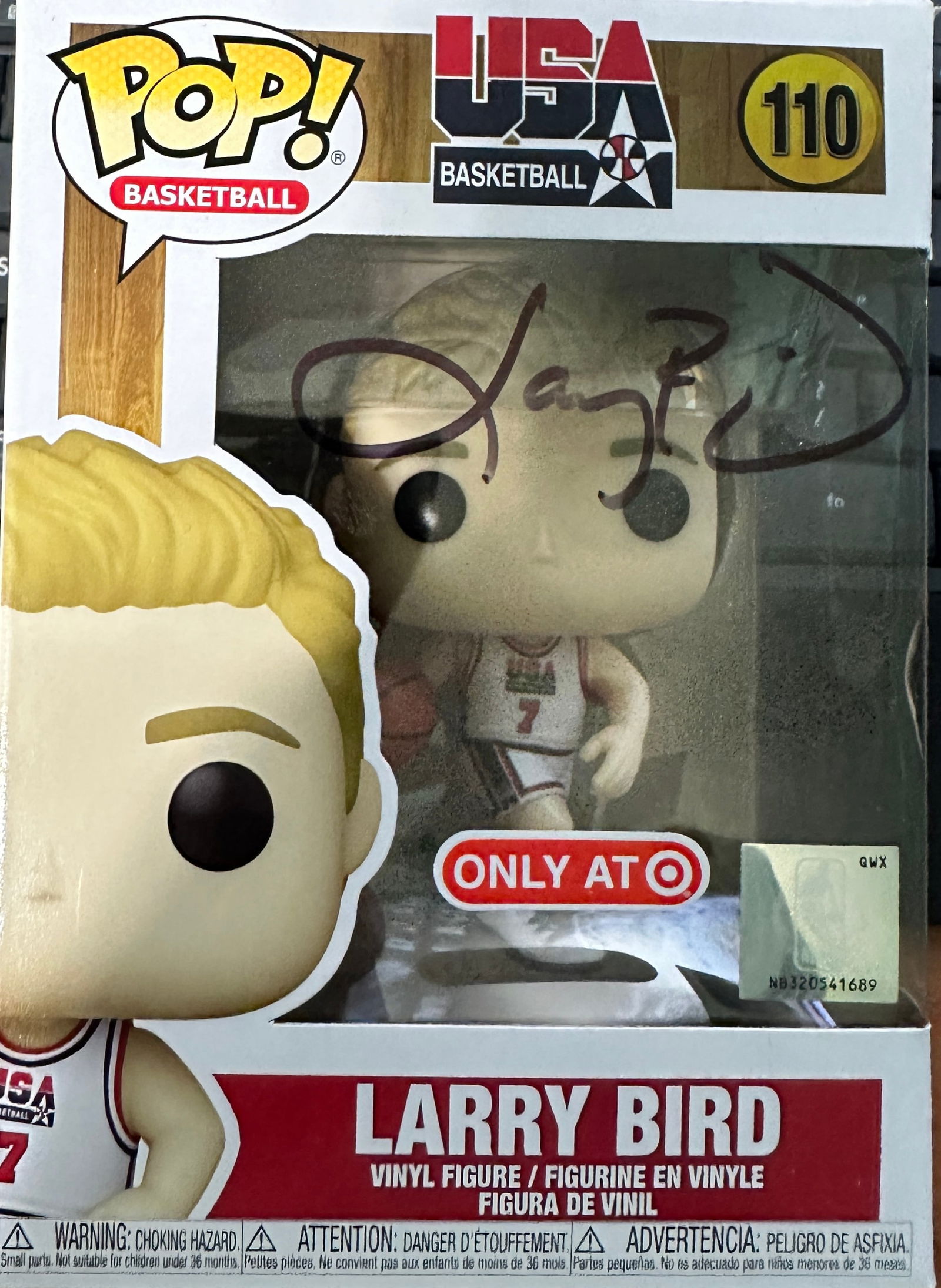 Larry Bird Autographed Funko (1 of 1)