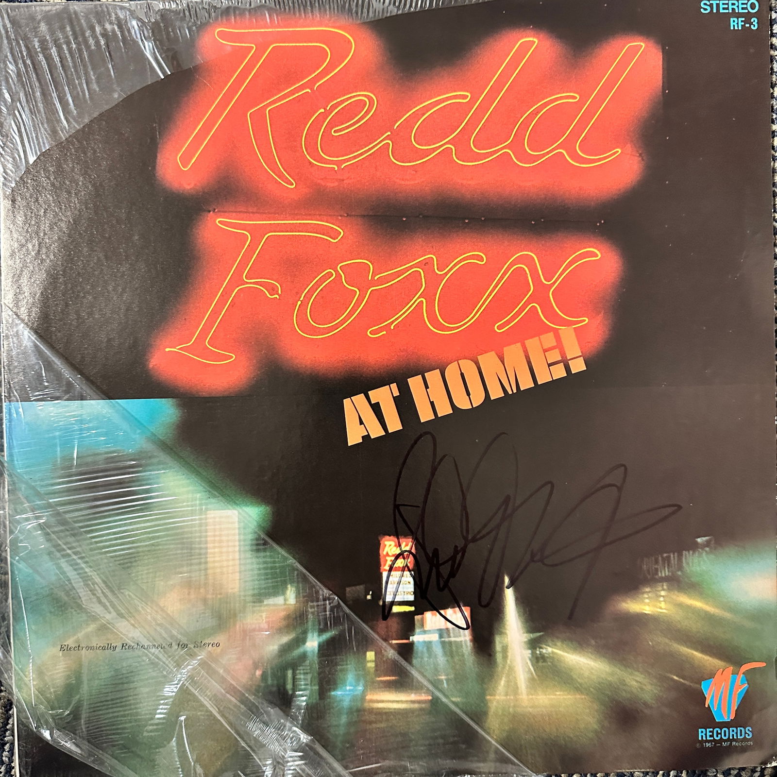 Redd Foxx AUTOGRAPHED Album (1 of 1)
