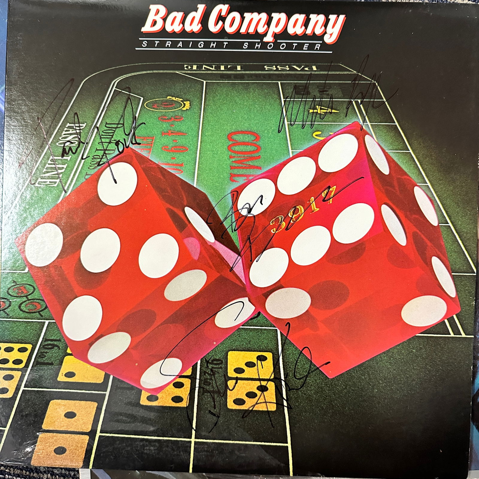Bad Company Autographed ALBUM (1 of 1)
