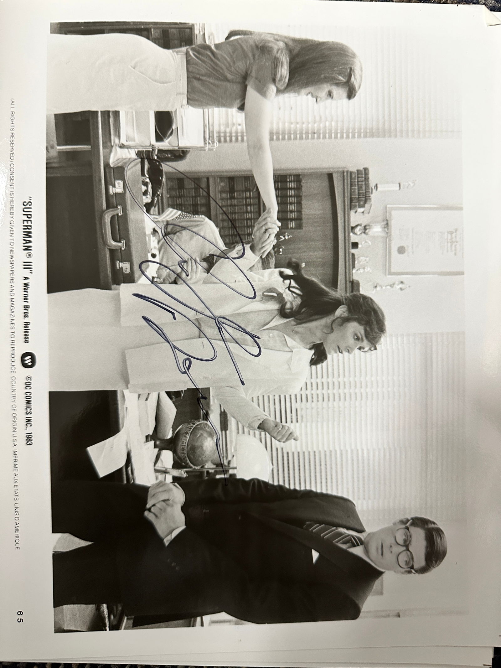 Christopher Reeve Autographed 8x10 (1 of 1)