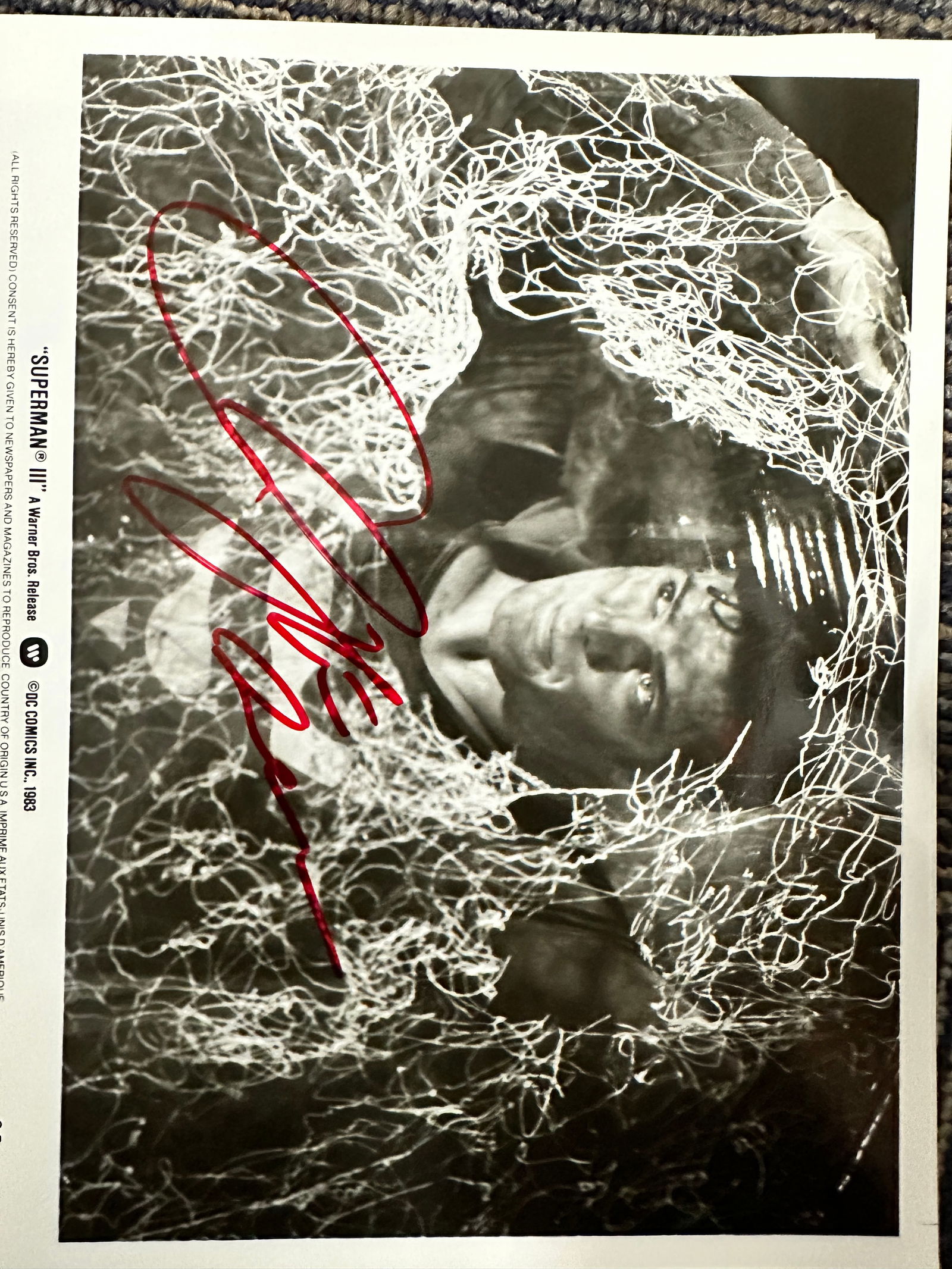 Christopher Reeve Autographed 8x10 (1 of 1)