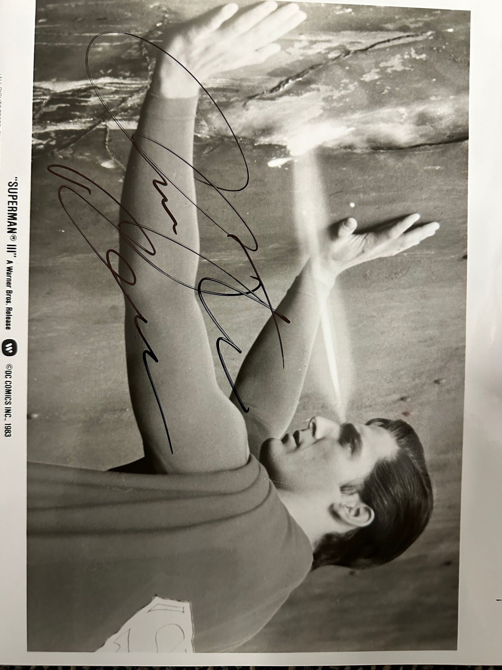 Christopher Reeve Autographed 8x10 (1 of 1)