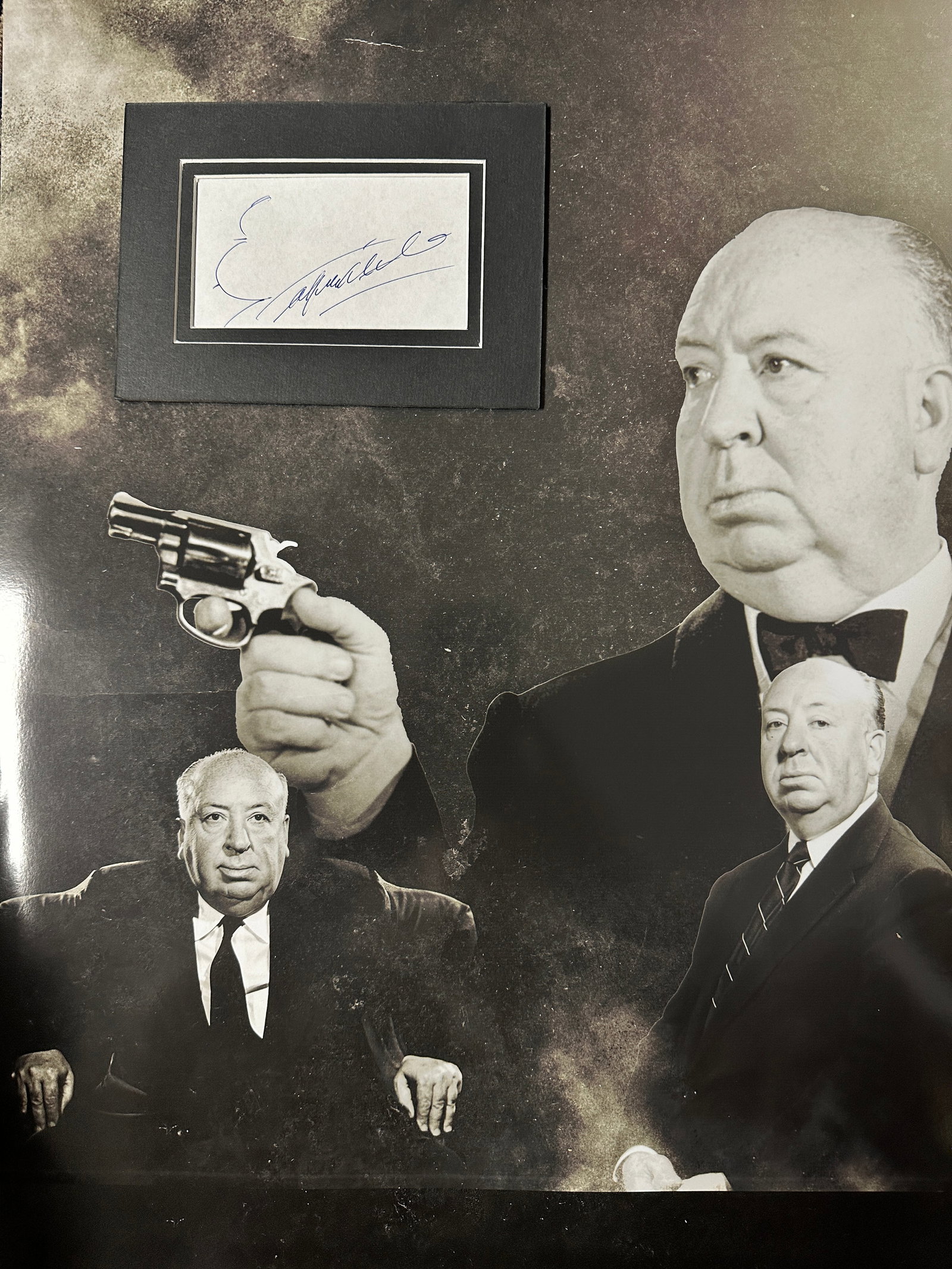 Alfred Hitchcock Autographed Display: Displays are not framed, and can be framed for a cost. Framed items will state they are framed in the name of the item. All signed items come with a COA. Ask any and all questions BEFORE bidding. Sign