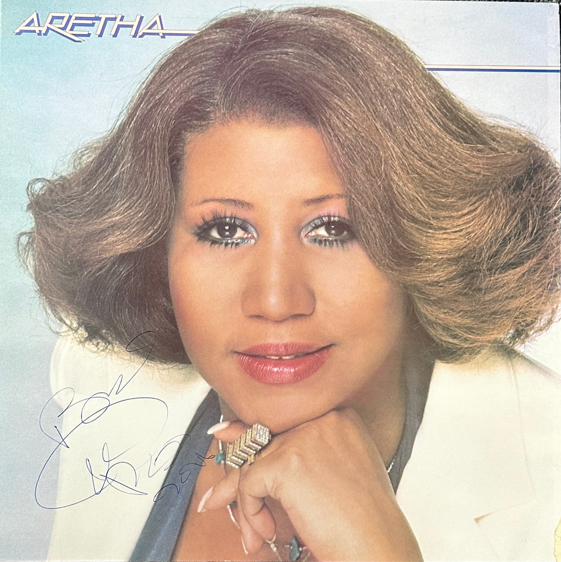 Aretha Franklin AUTOGRAPHED Album (1 of 1)