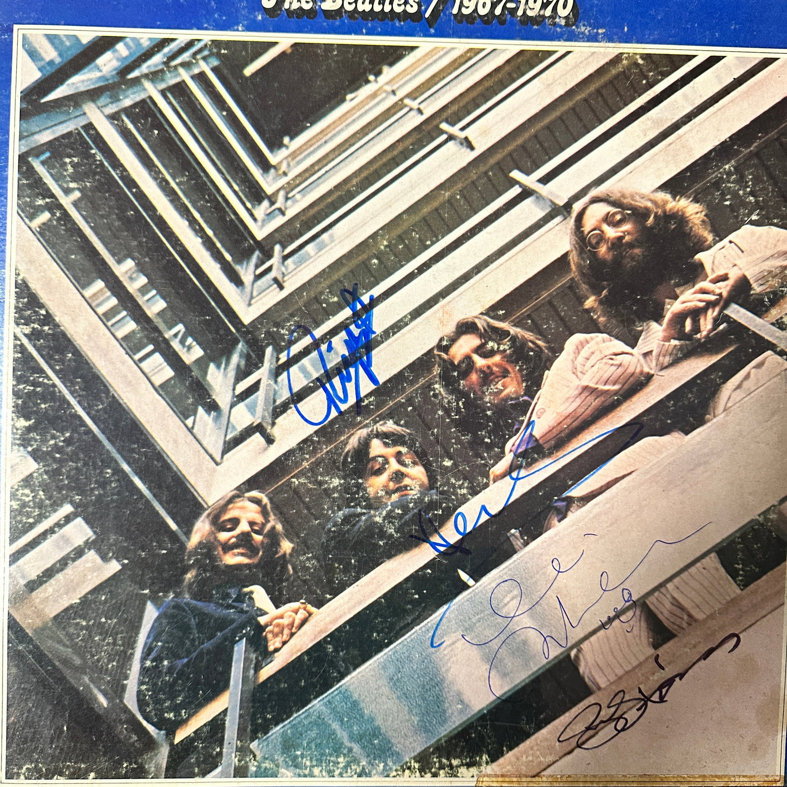 The Beatles Autographed Album All 4: Displays are not framed, and can be framed for a cost. Framed items will state they are framed in the name of the item. All signed items come with a COA. Ask any and all questions BEFORE bidding. Sign