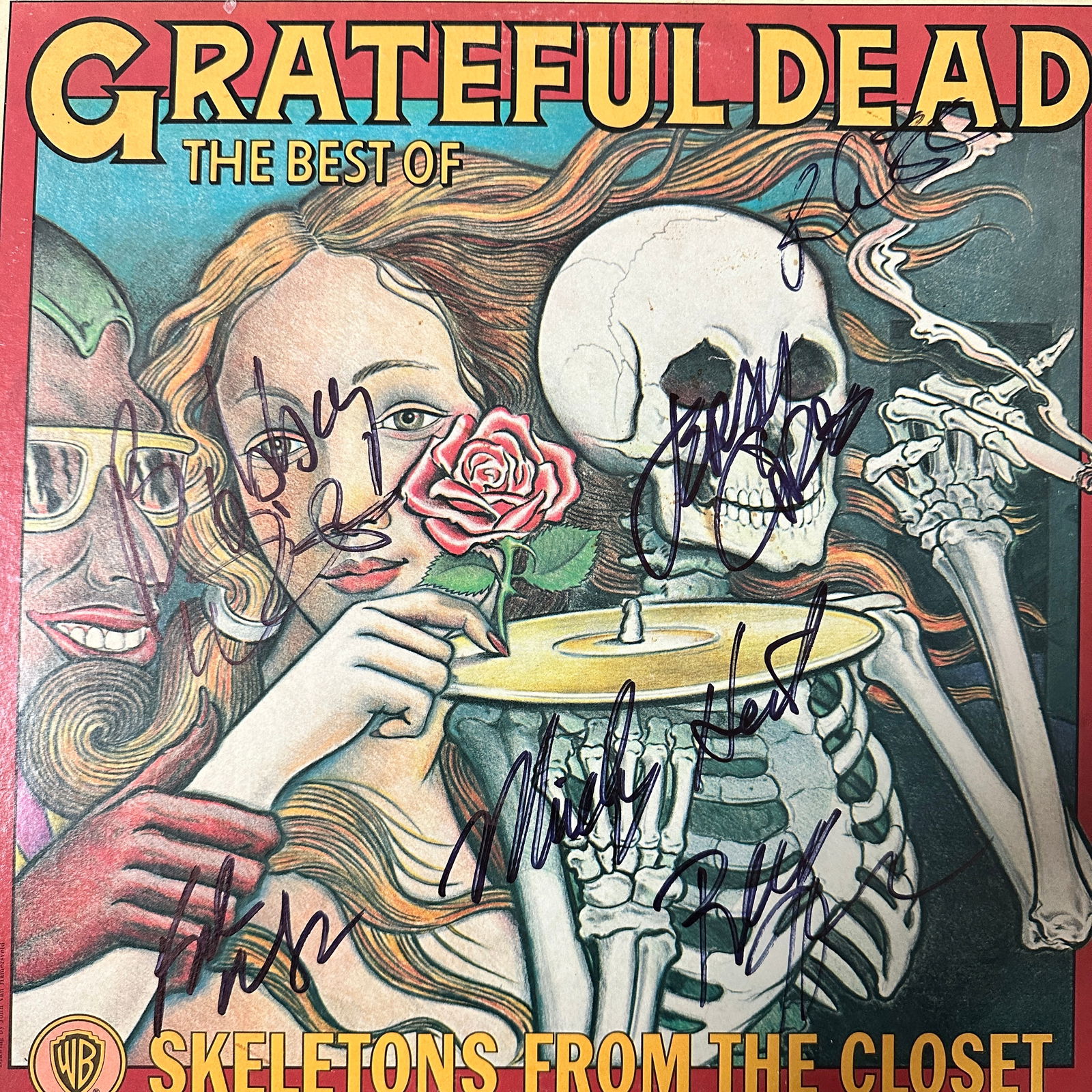 Grateful Dead Autographed ALBUM All W/Garcia (1 of 1)