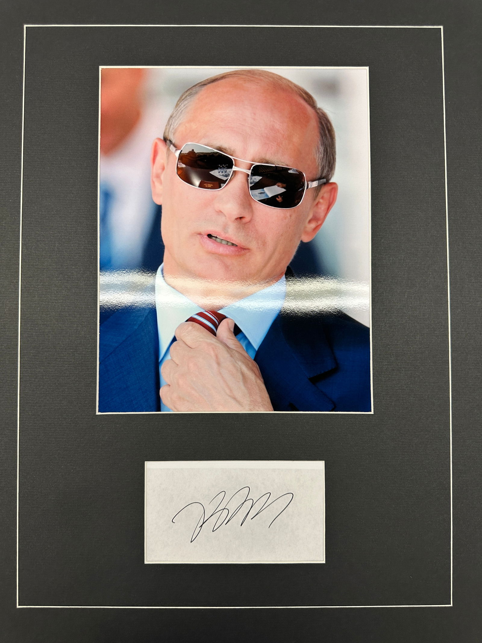 Putin Autographed DISPLAY (1 of 1)