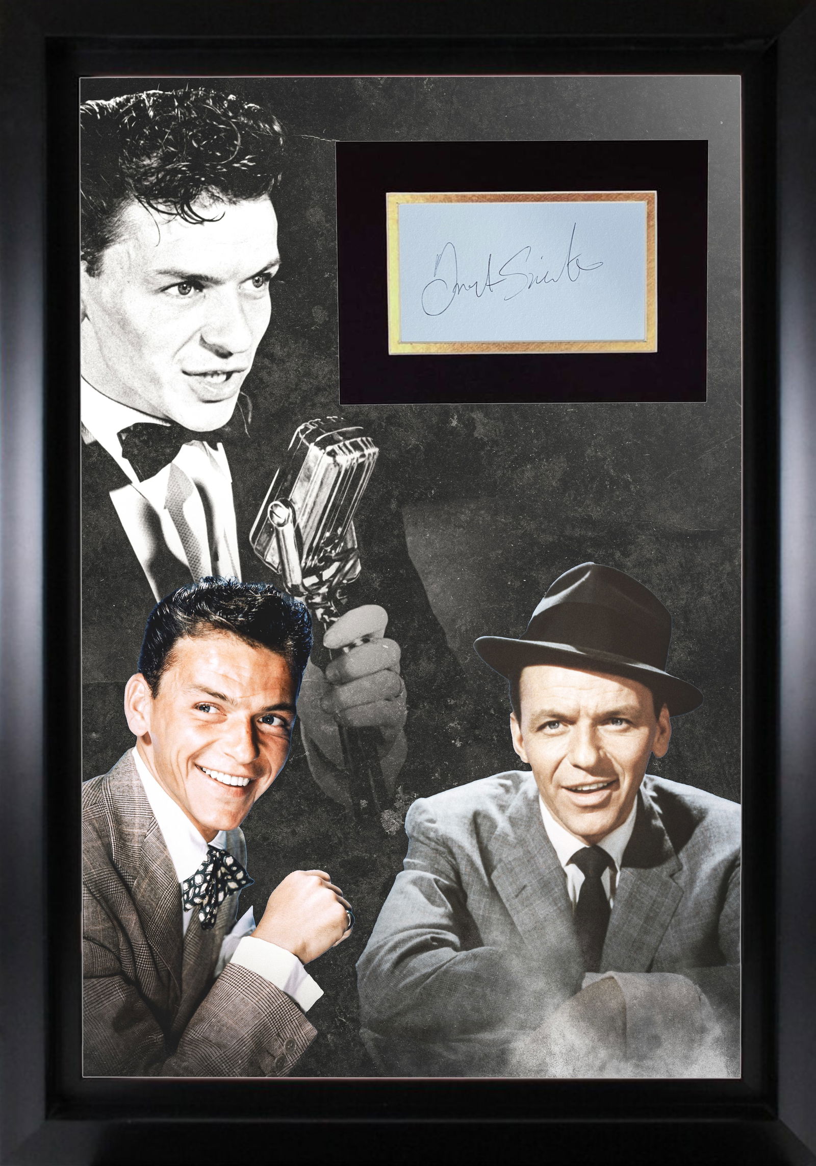Frank Sinatra Autograph Display (1 of 1)