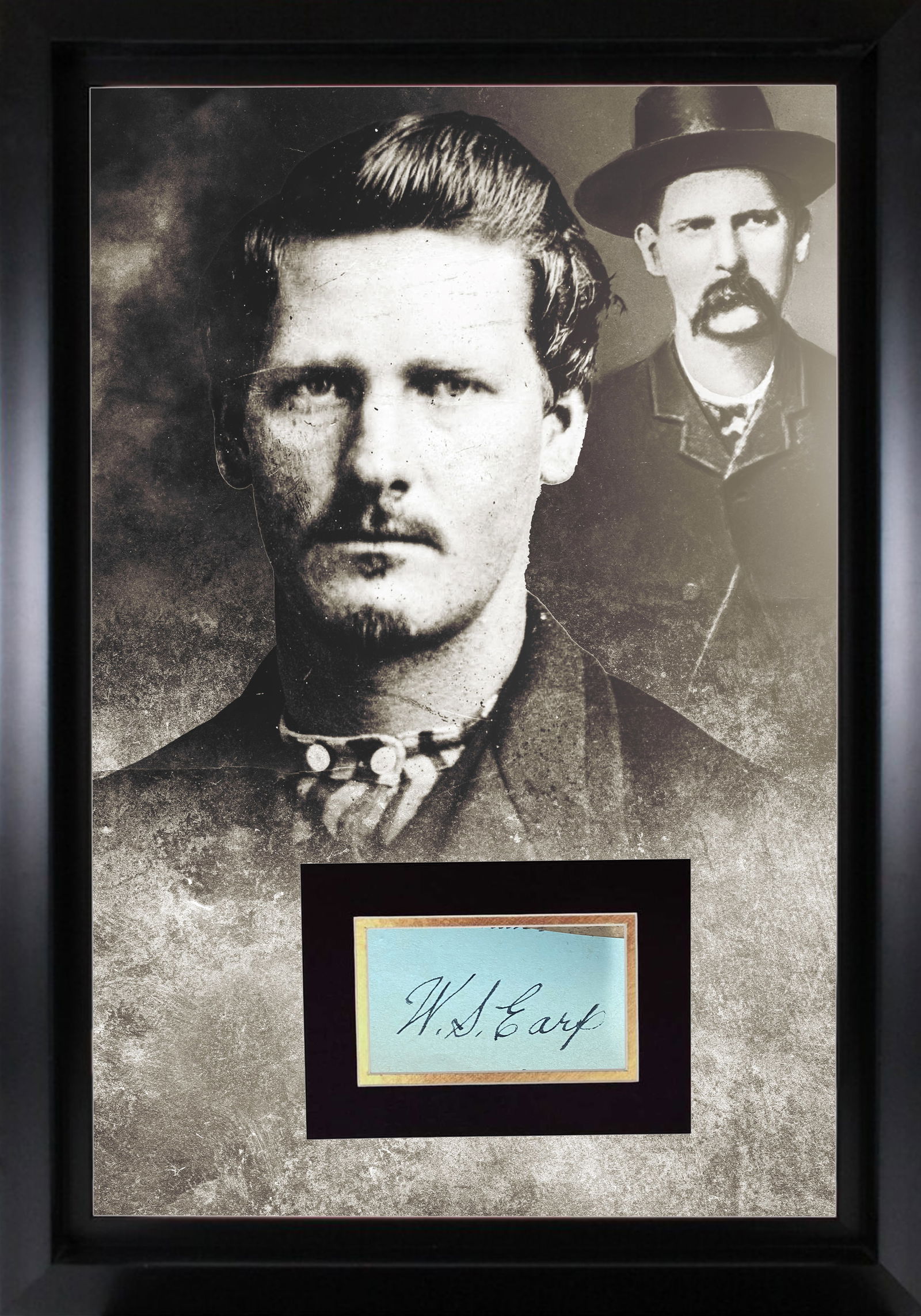 Wyatt Earp Autograph Display (1 of 1)