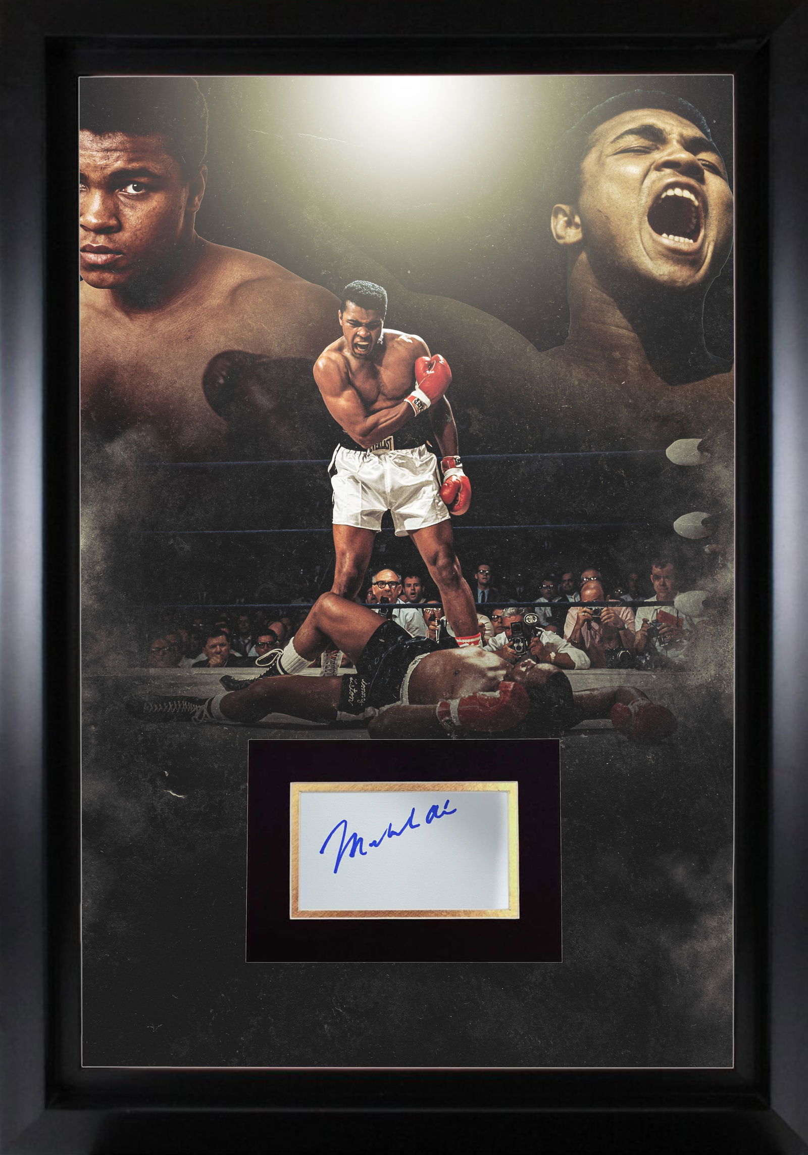 Muhammad Ali Autograph Display (1 of 1)