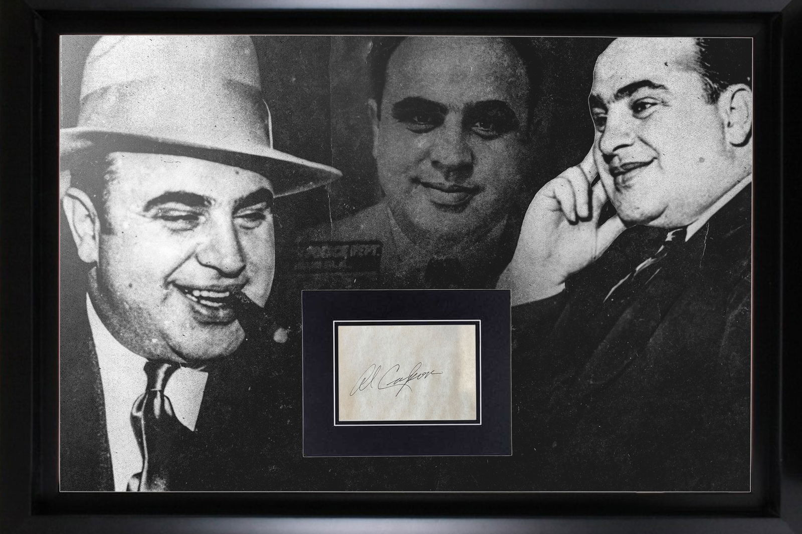 Al Capone Autograph Display (1 of 1)