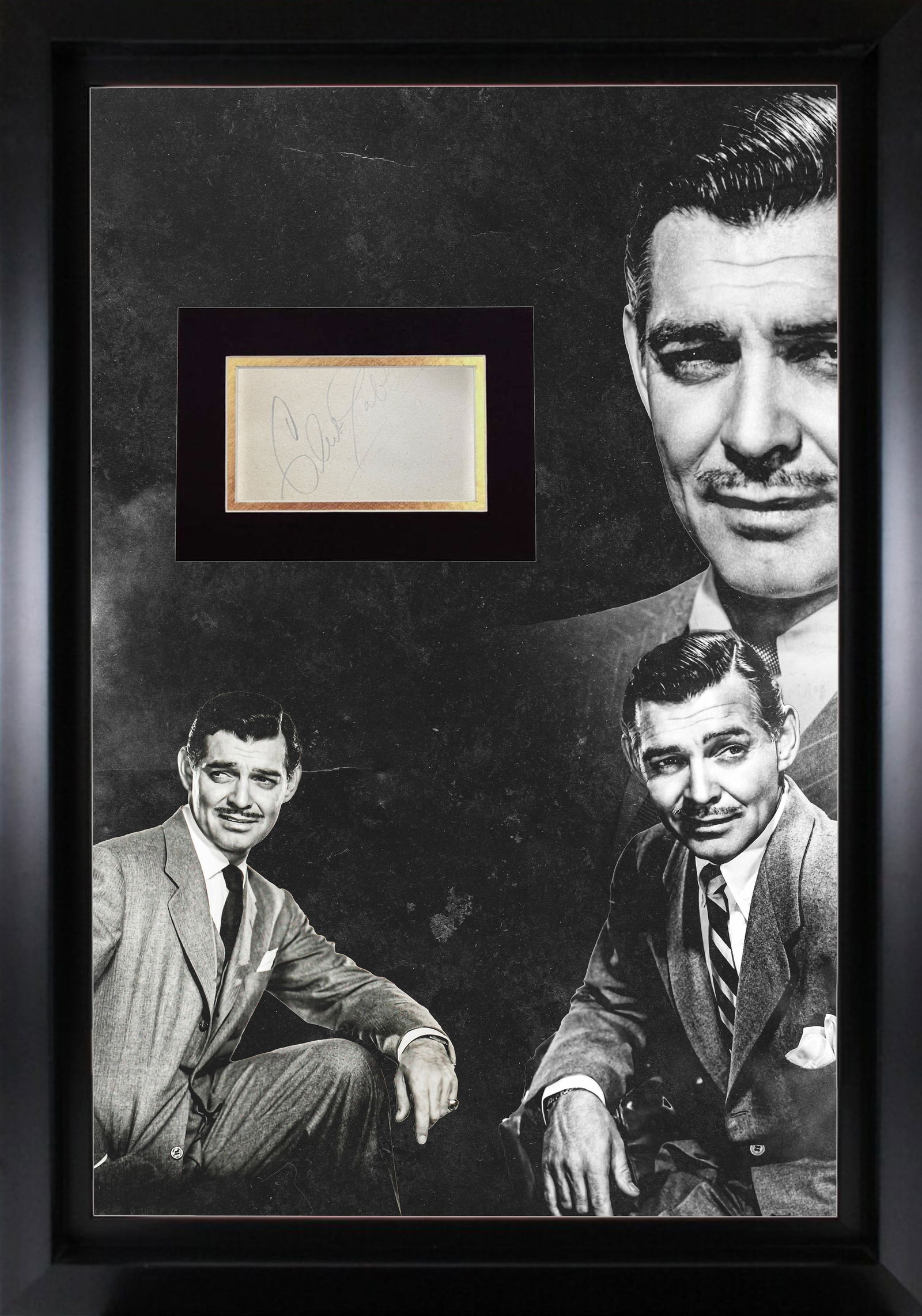Clark Gable Autograph Display (1 of 1)