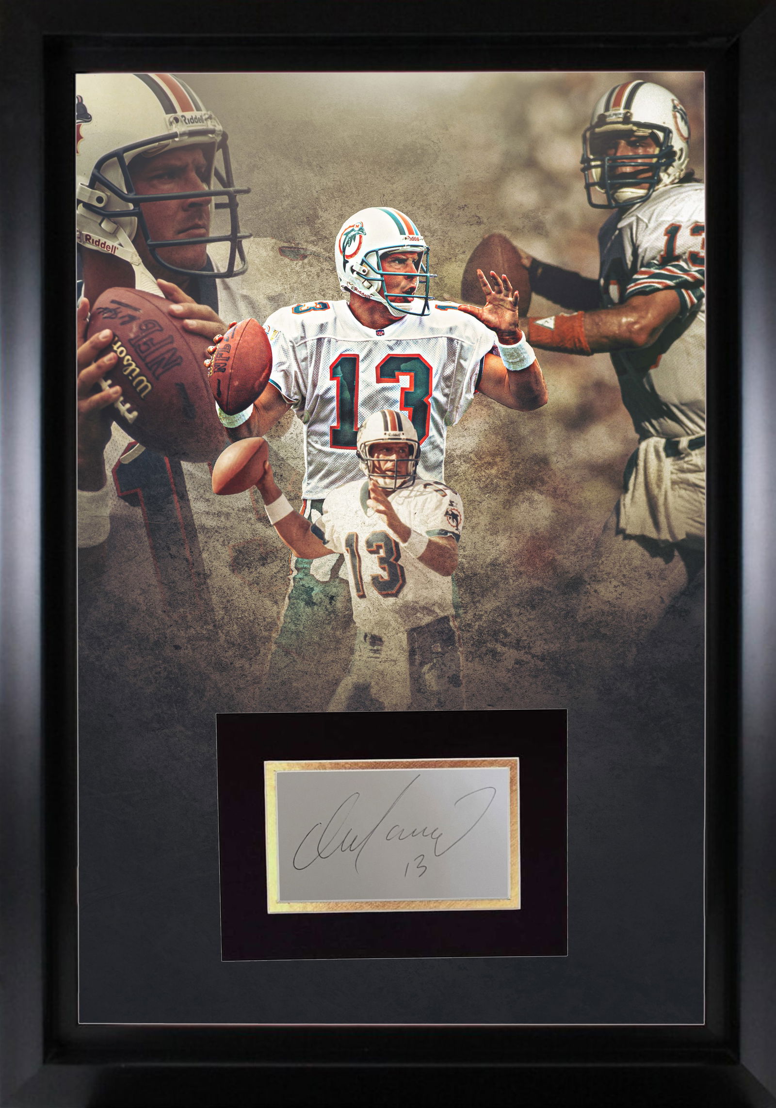 Dan Marino Autograph Display (1 of 1)