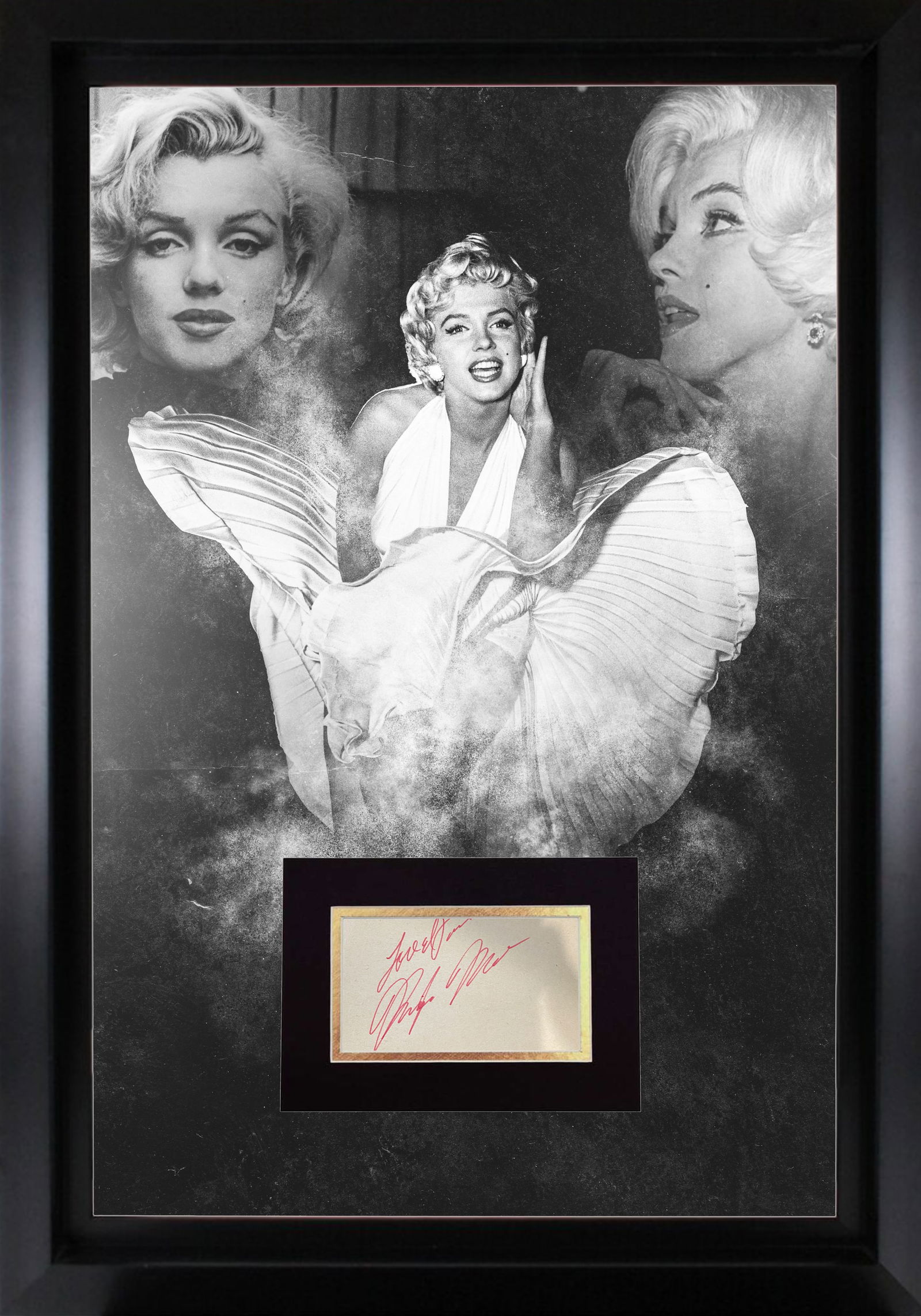 Marilyn Monroe Autograph Display (1 of 1)