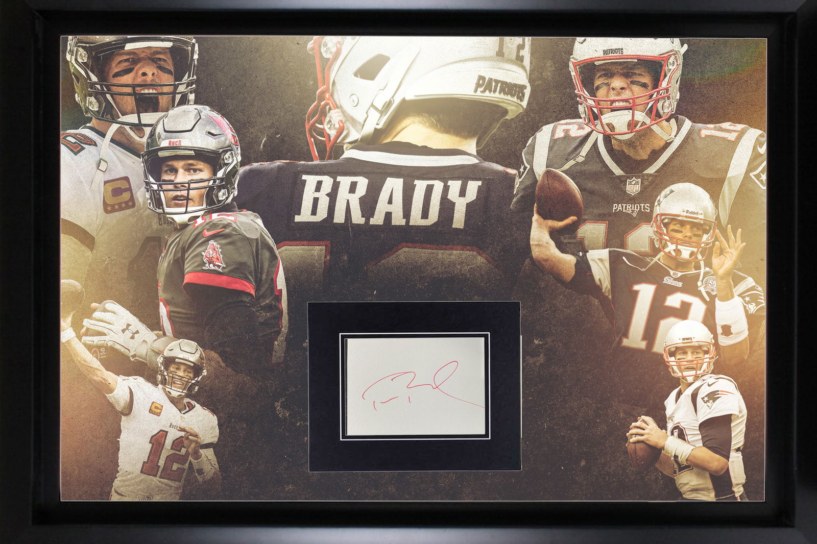 Tom Brady Autograph Display (1 of 1)