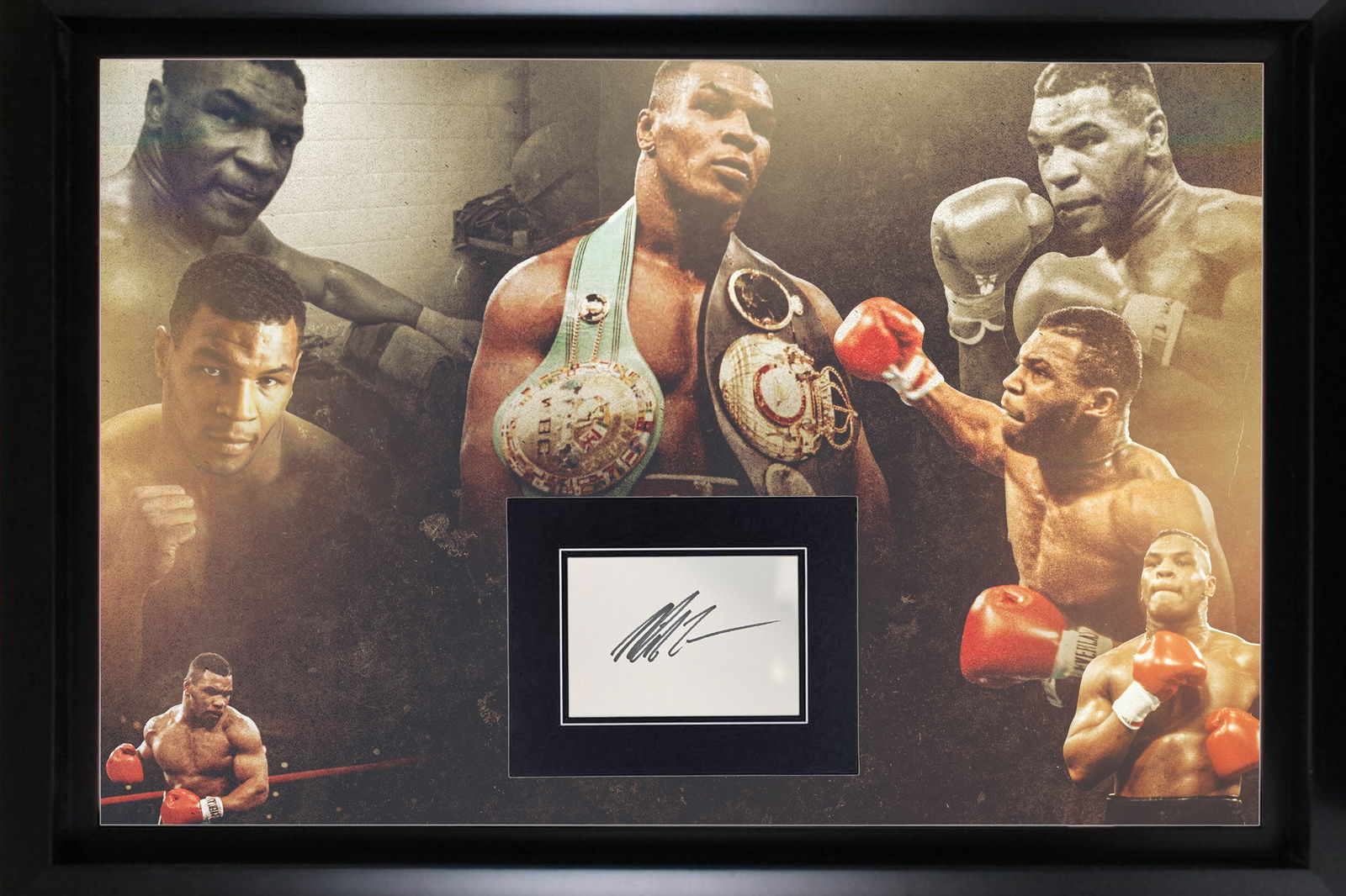 Mike Tyson Autograph Display (1 of 1)