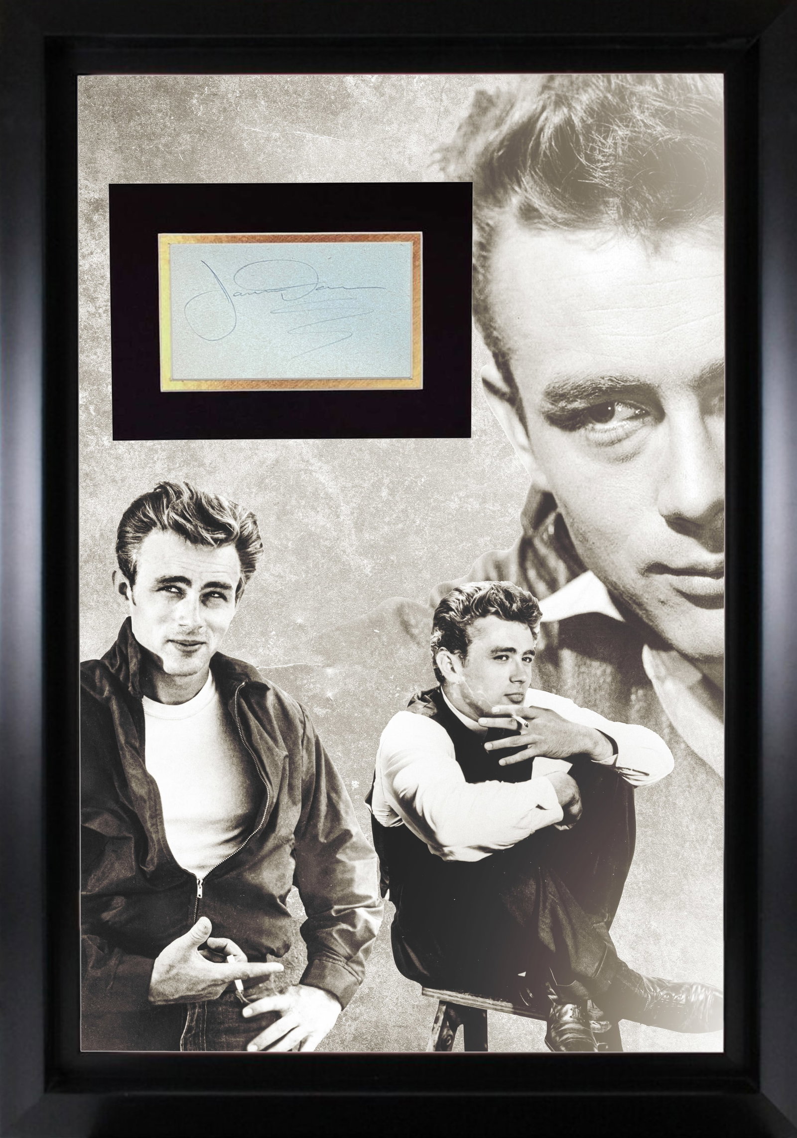 James Dean Autograph Display (1 of 1)