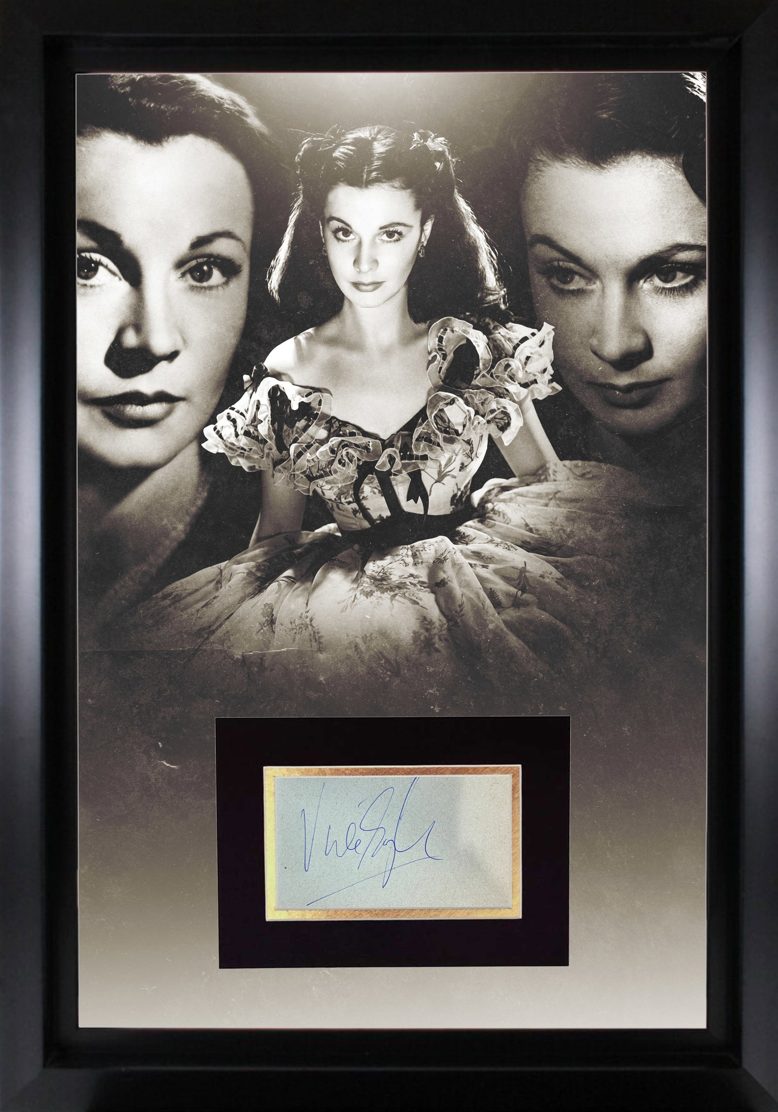 Vivian Leigh Autograph Display (1 of 1)