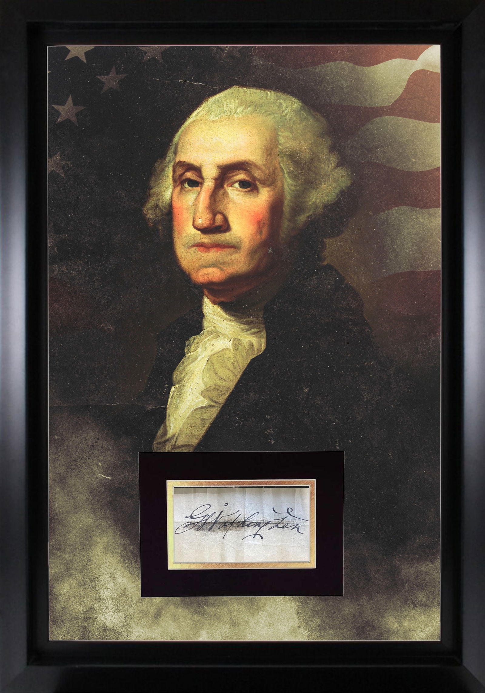 George Washington Autograph Display (1 of 1)