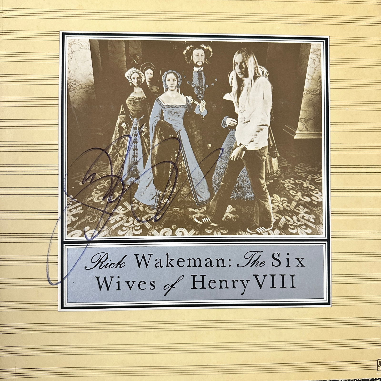 Rick Wakeman Autographed Album (1 of 1)