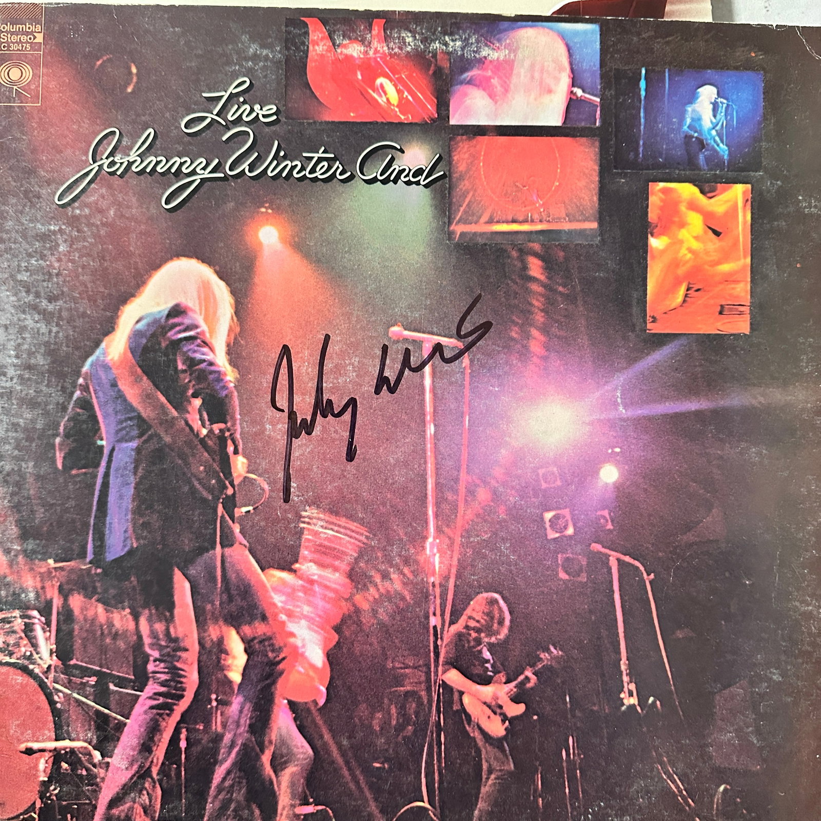 Johnny Winter Autographed Album (1 of 1)