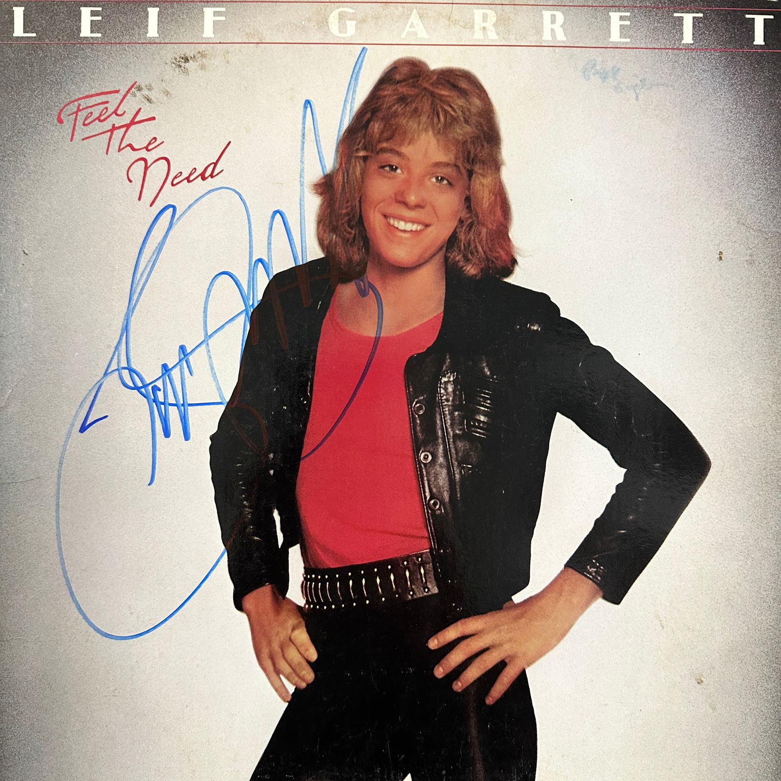 Leif Garrett Autographed ALBUM (1 of 1)