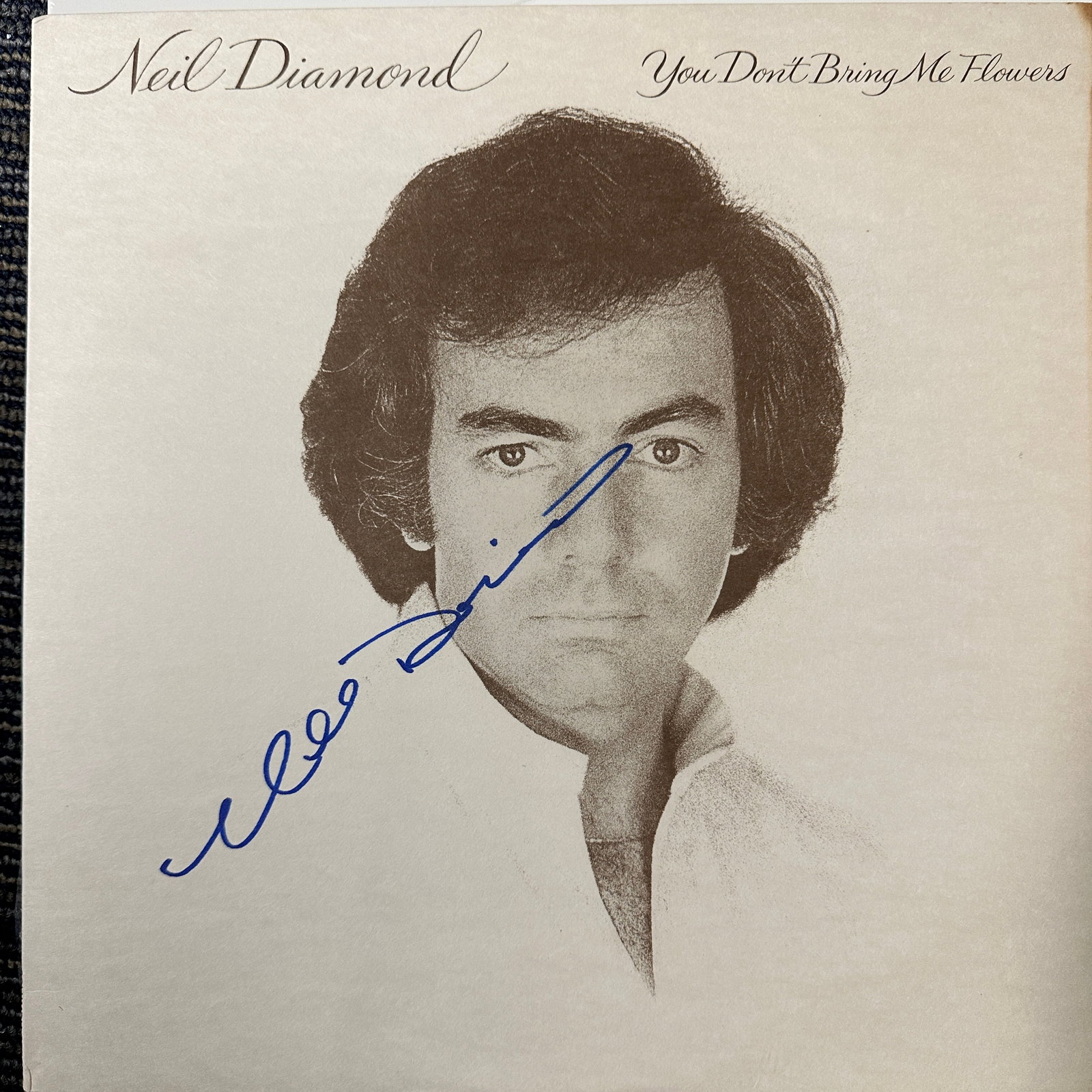 Neil Diamond Autographed ALBUM (1 of 1)