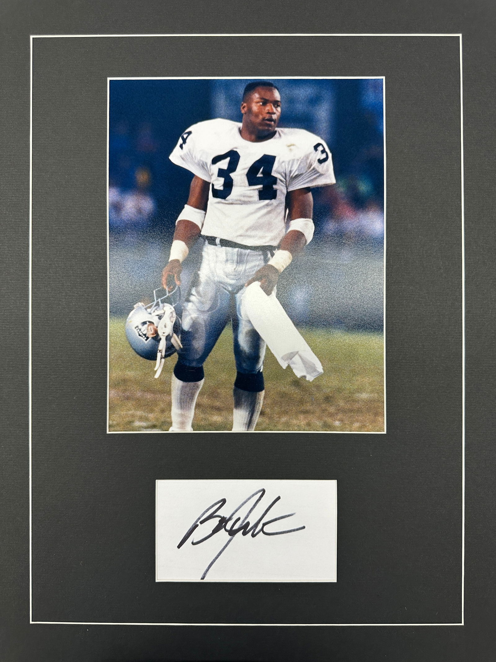 Bo Jackson Autograph Display (1 of 1)