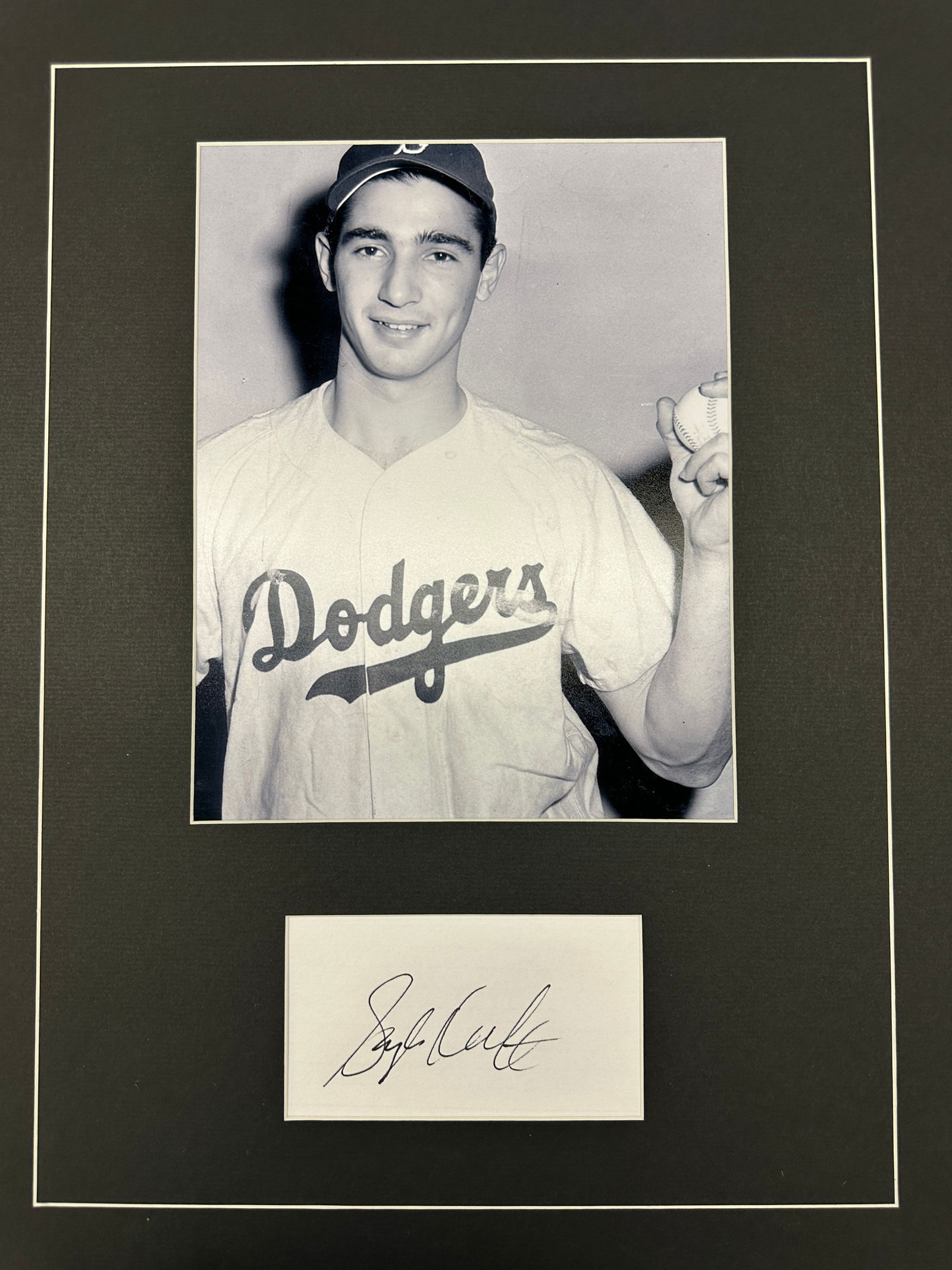 Sandy Koufax Autograph Display (1 of 1)
