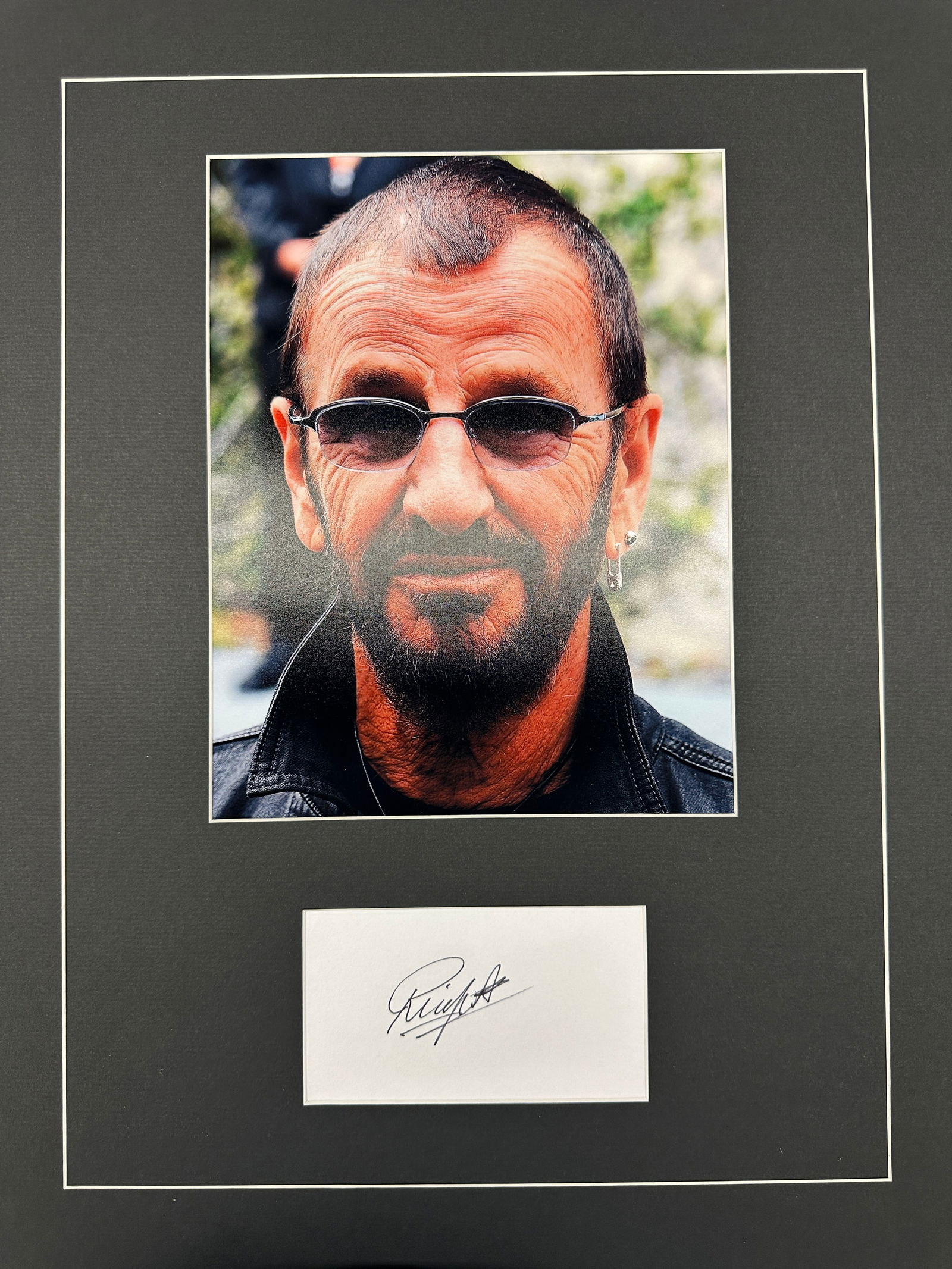 Ringo Starr Autograph Display (1 of 1)