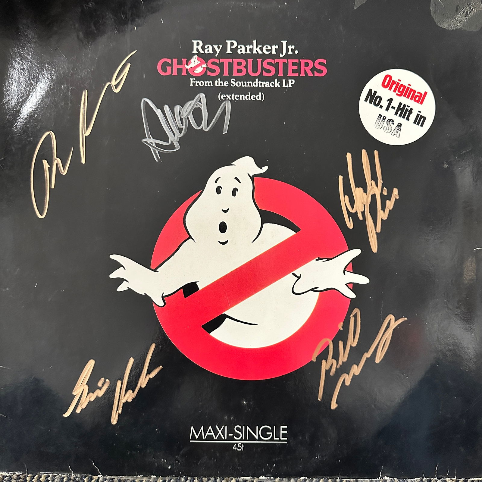 Ghostbusters Autographed Soundtrack Ray Parker RAMIS HUDSON DAN BILL: Displays are not framed, and can be framed for a cost. Framed items will state they are framed in the name of the item. All signed items come with a COA. Ask any and all questions BEFORE bidding. Sign