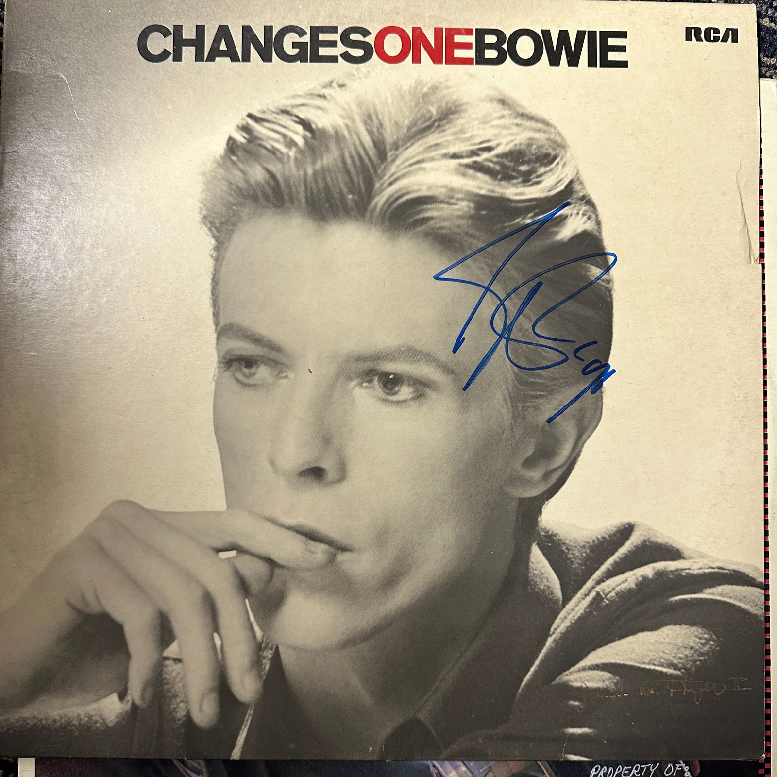David Bowie Autographed Album (1 of 1)