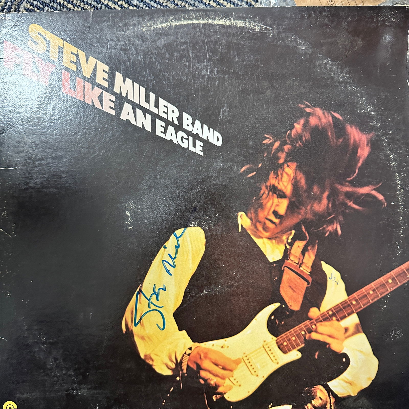 Steve Miller Autographed ALBUM: Displays are not framed, and can be framed for a cost. Framed items will state they are framed in the name of the item. All signed items come with a COA. Ask any and all questions BEFORE bidding. Sign
