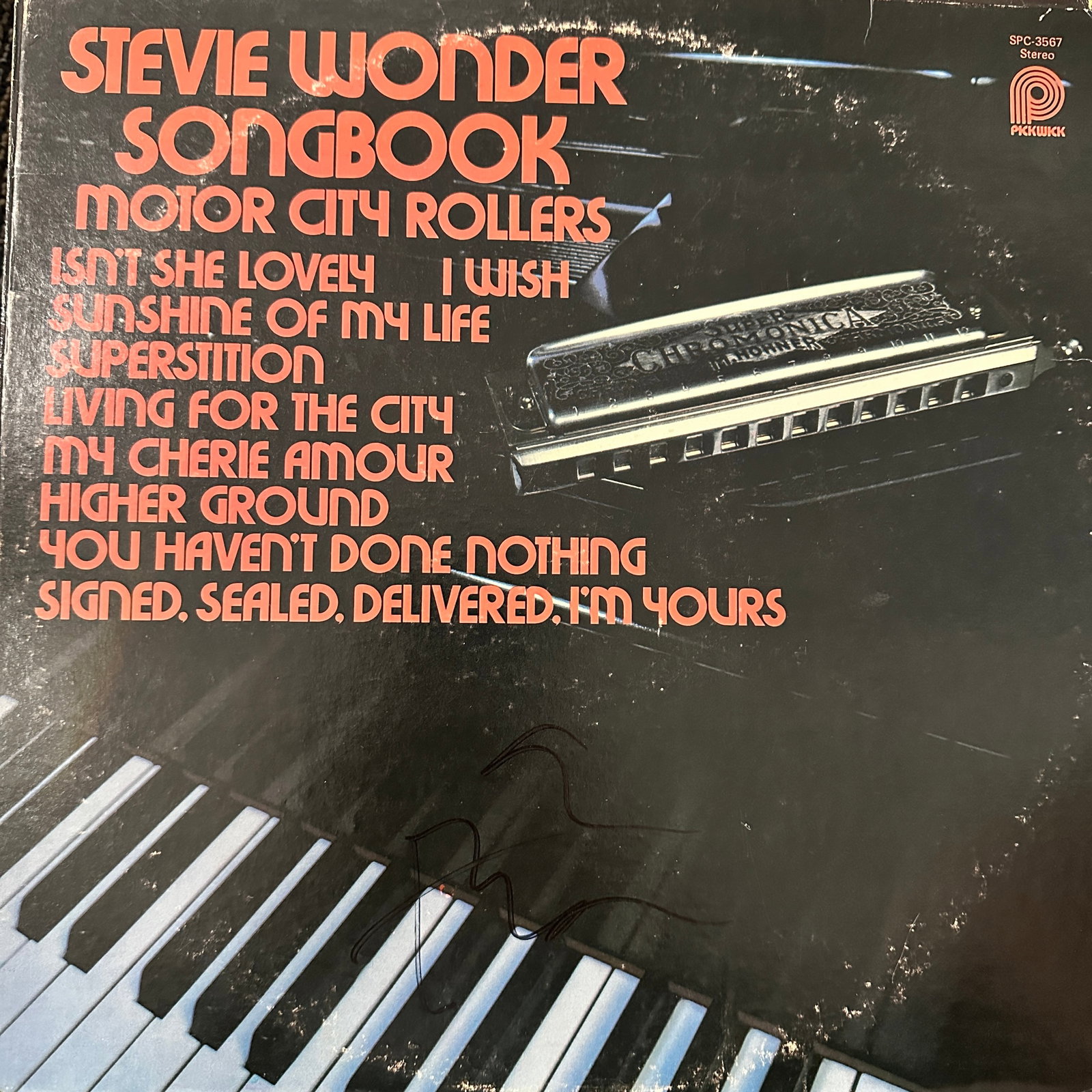 Stevie Wonder AUTOGRAPHED Album: Displays are not framed, and can be framed for a cost. Framed items will state they are framed in the name of the item. All signed items come with a COA. Ask any and all questions BEFORE bidding. Sign