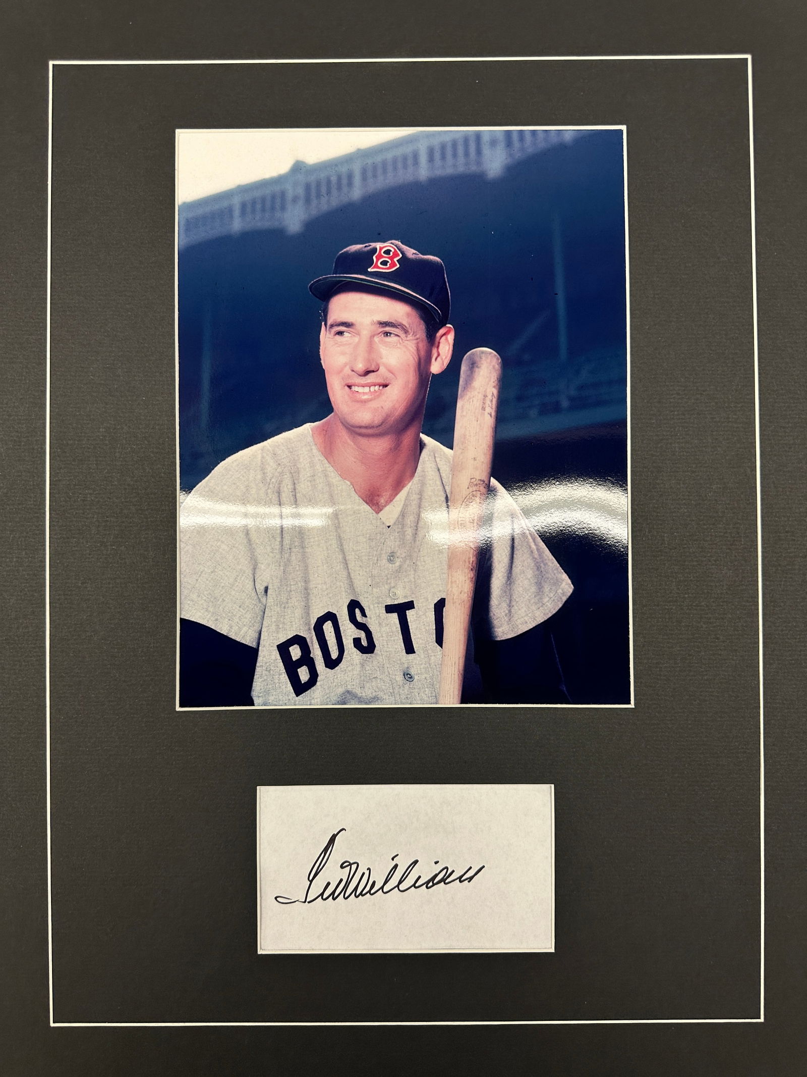 Ted Williams Autographed DISPLAY (1 of 1)