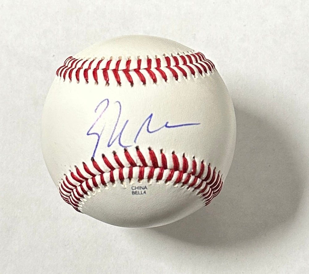 Elon Musk Autographed Baseball (1 of 1)