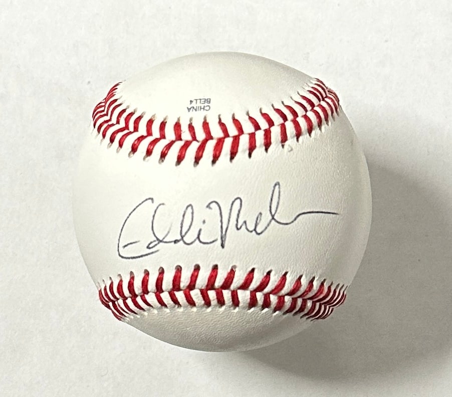 Eddie Vedder AUTOGRAPHED Baseball (1 of 1)