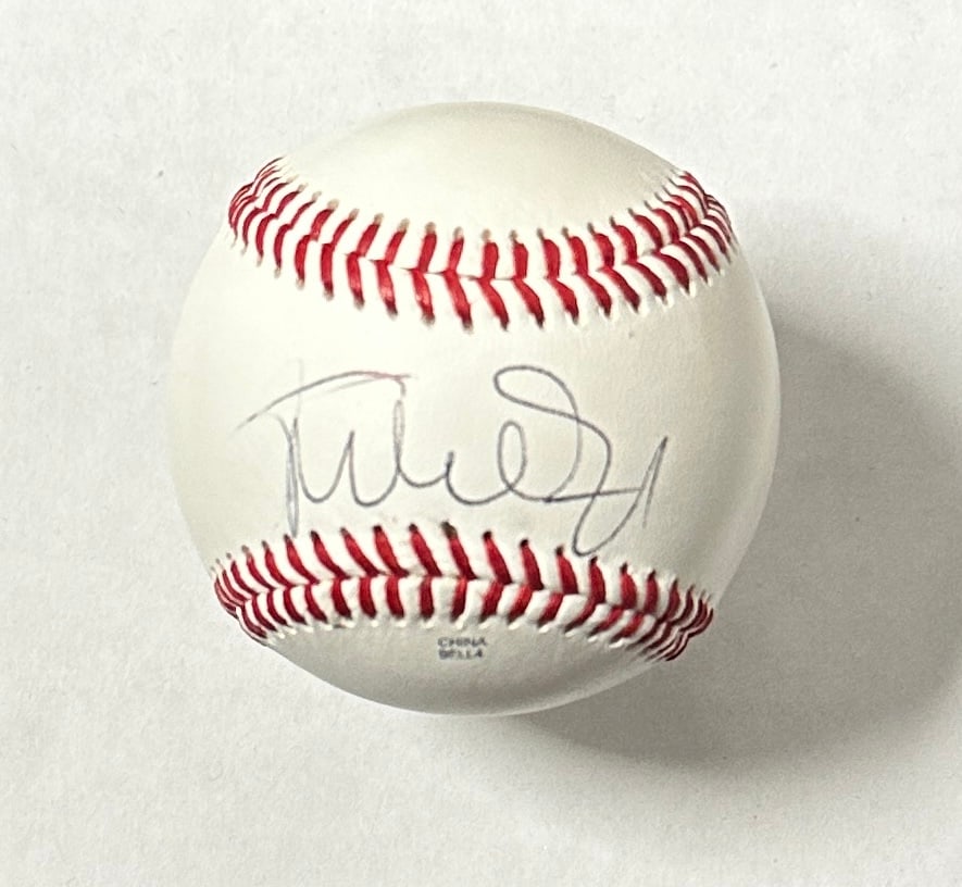 Michael J. Fox AUTOGRAPHED Baseball (1 of 1)