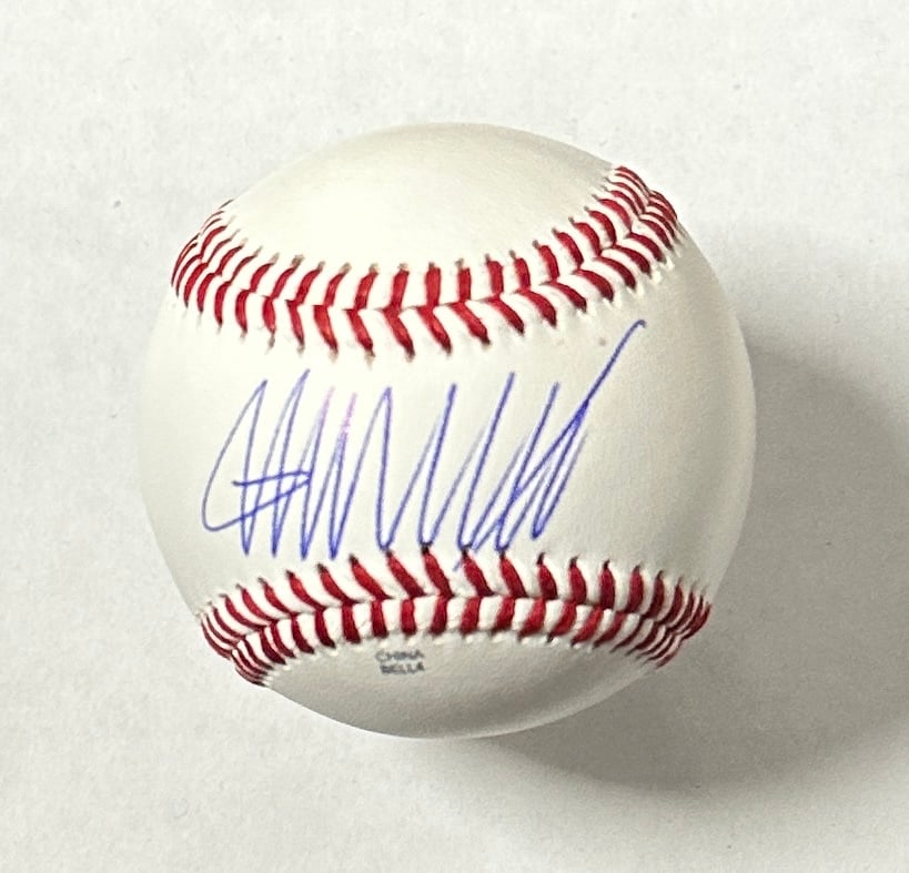 Donald Trump Autographed Baseball (1 of 1)