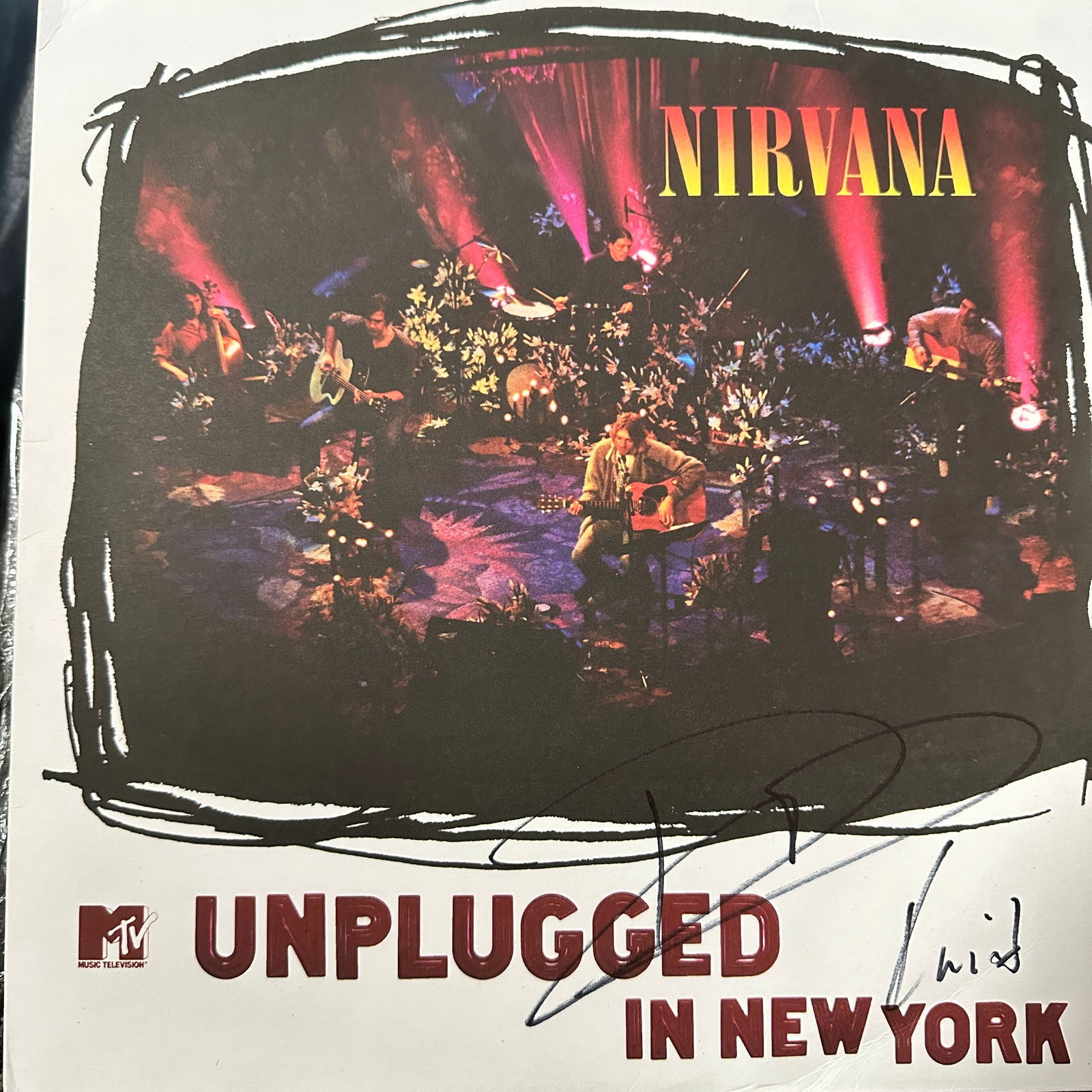 DAVE GROHL KRIST Autographed Album (1 of 1)