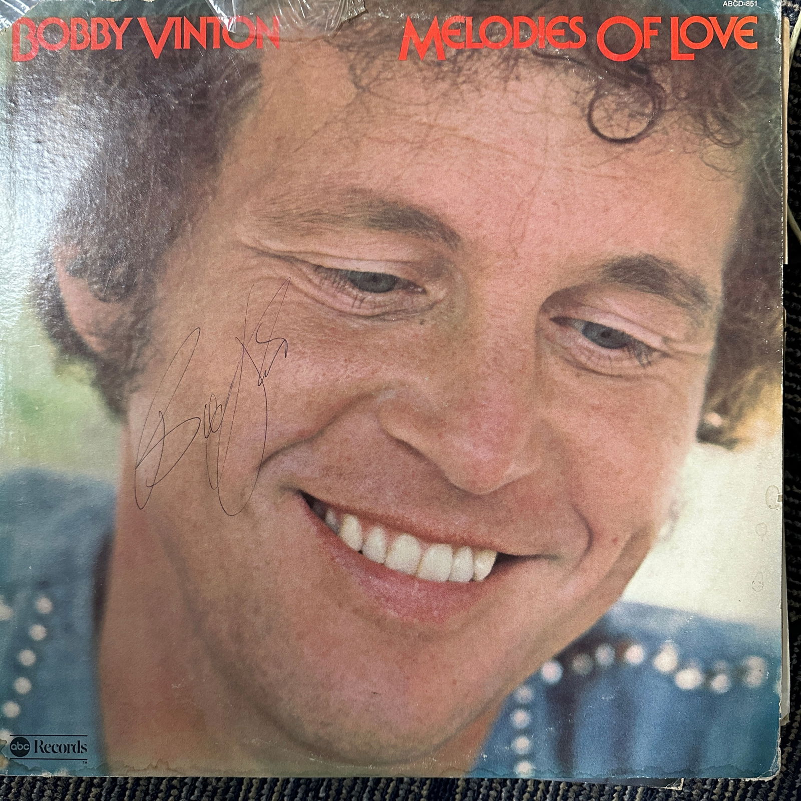 Bobby Vinton Autographed Album (1 of 1)