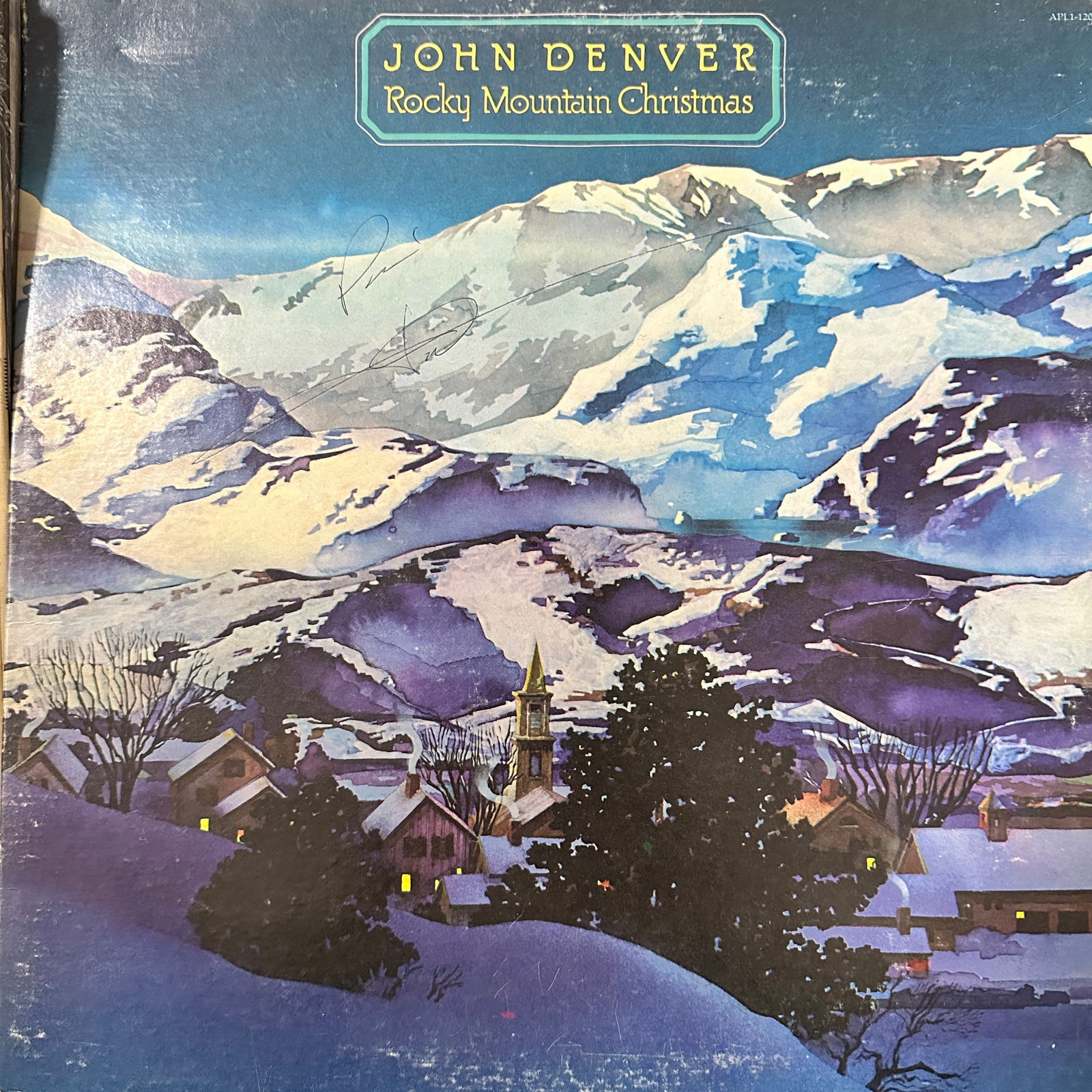 John Denver Autographed ALBUM (1 of 1)