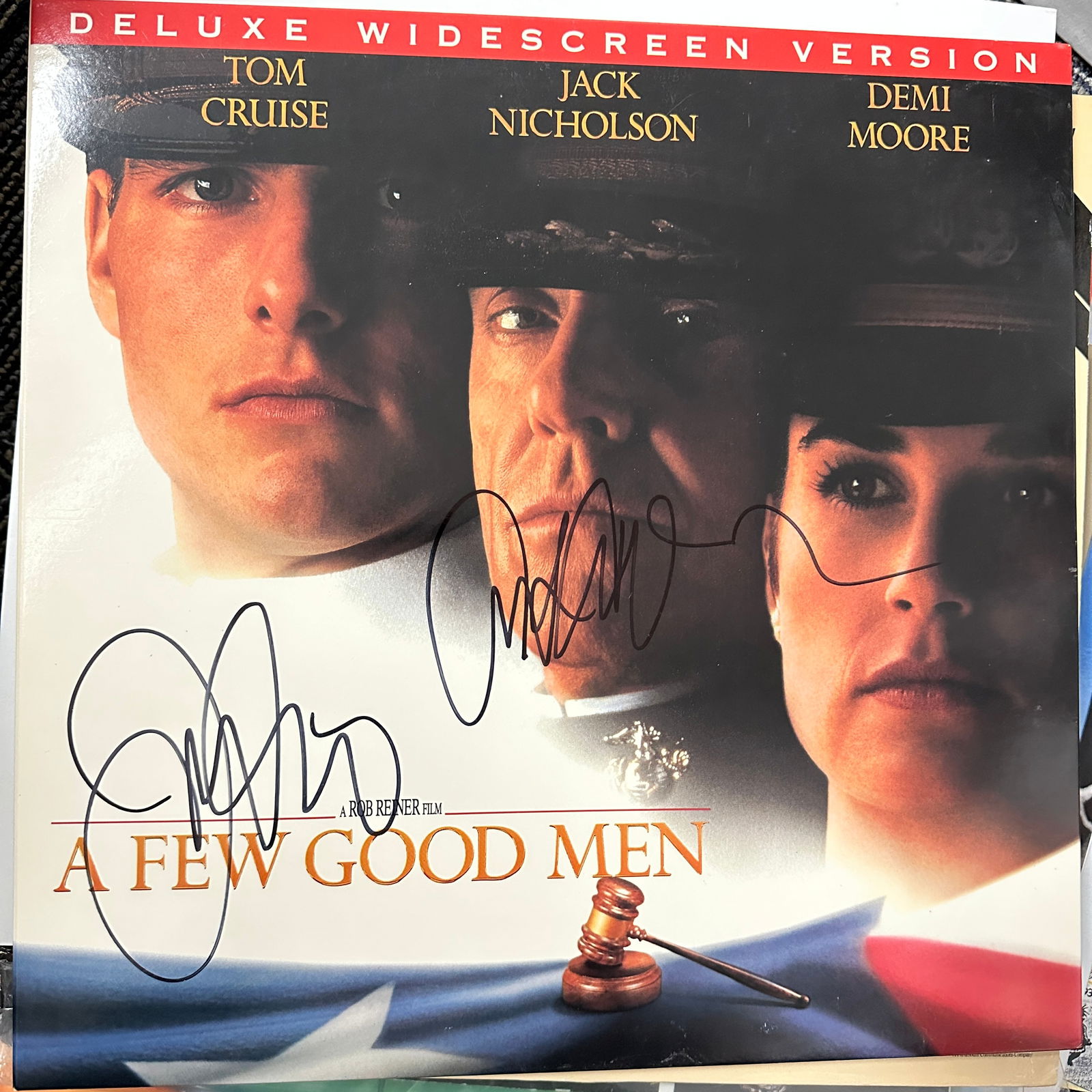 Tom Cruise Jack Nicholson Autographed Album (1 of 1)