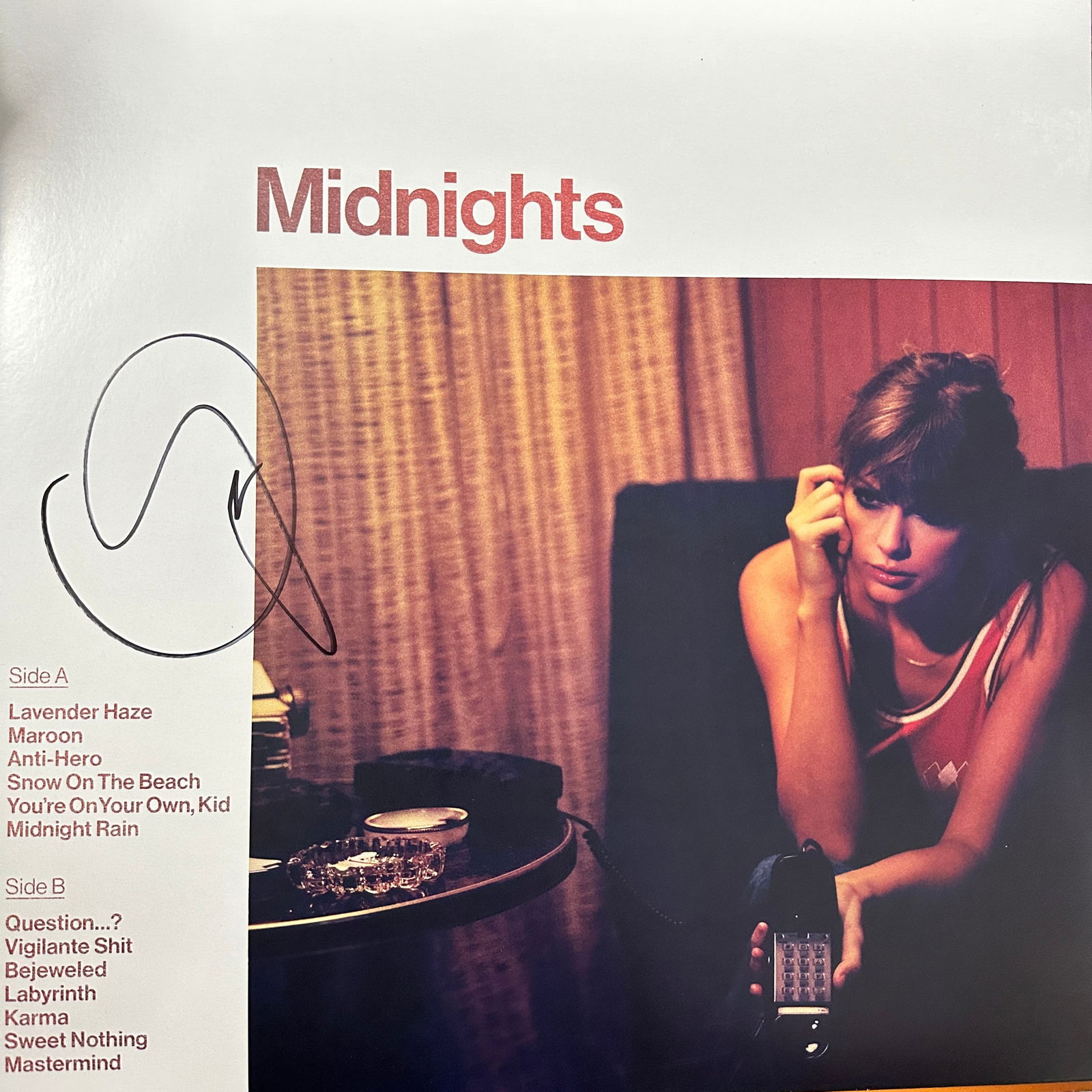 Taylor Swift Autographed Album (1 of 1)