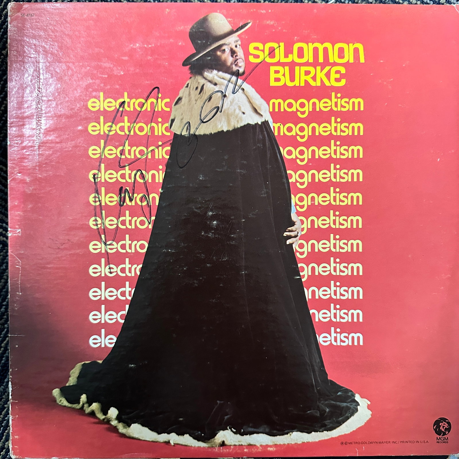 Solomon Burke Autographed Album: Displays are not framed, and can be framed for a cost. Framed items will state they are framed in the name of the item. All signed items come with a COA. Ask any and all questions BEFORE bidding. Sign