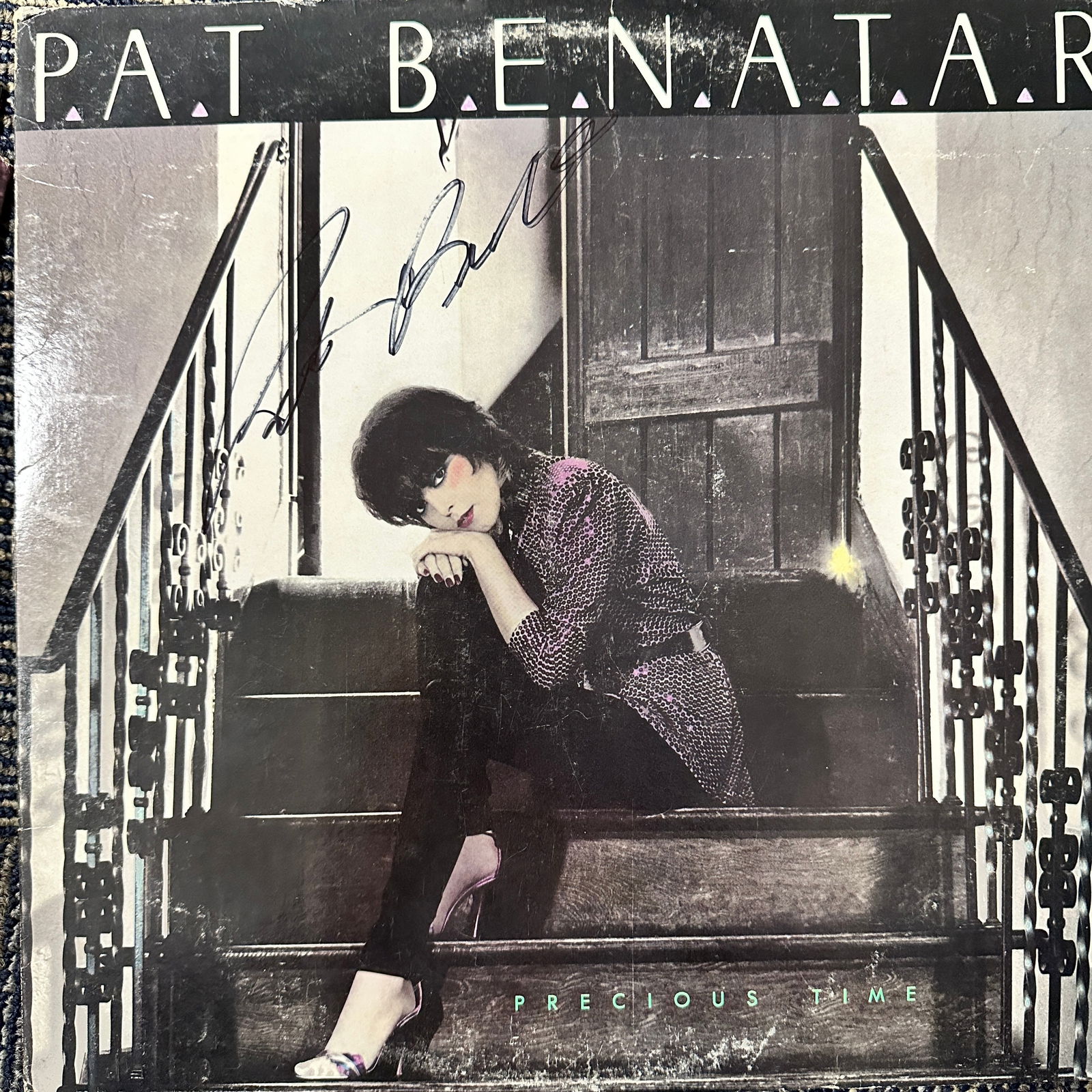 Pat Benetar Autographed ALBUM (1 of 2)