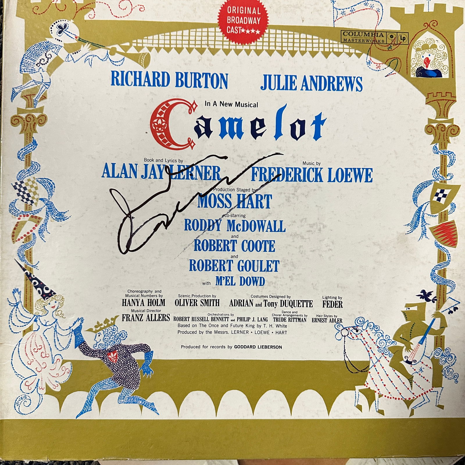 Julie Andrews AUTOGRAPHED Album (1 of 2)